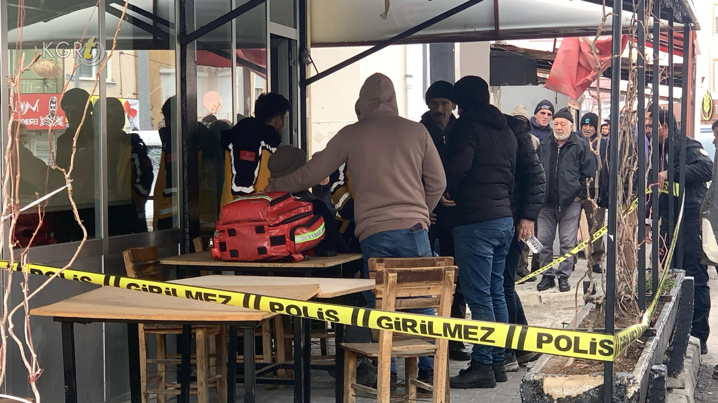 Karamanda Kiraathanede Rahatsizlanan Genc Adam Oldu11