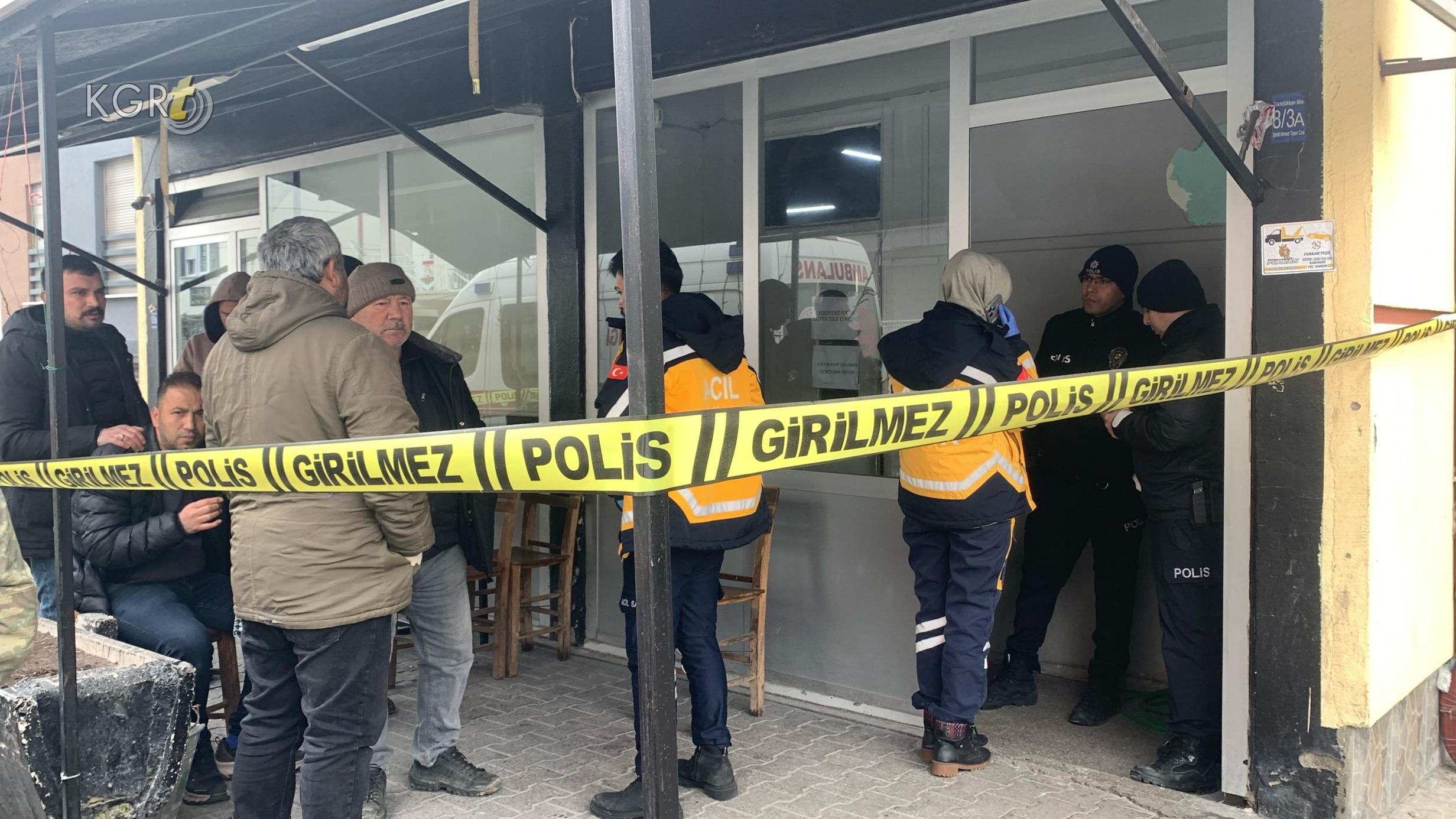 Karamanda Kiraathanede Rahatsizlanan Genc Adam Oldu16