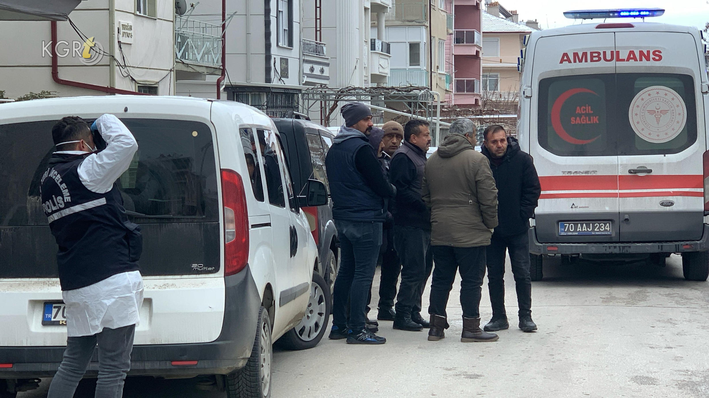 Karamanda Kiraathanede Rahatsizlanan Genc Adam Oldu6