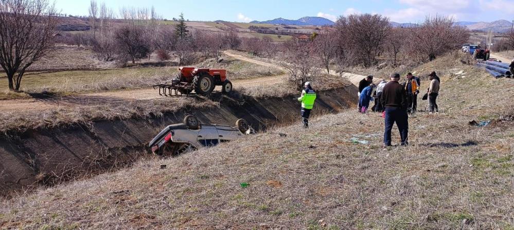 Isparta'da Feci Kaza Kazada Sulama Kanalına Düşerek Can Verdi1