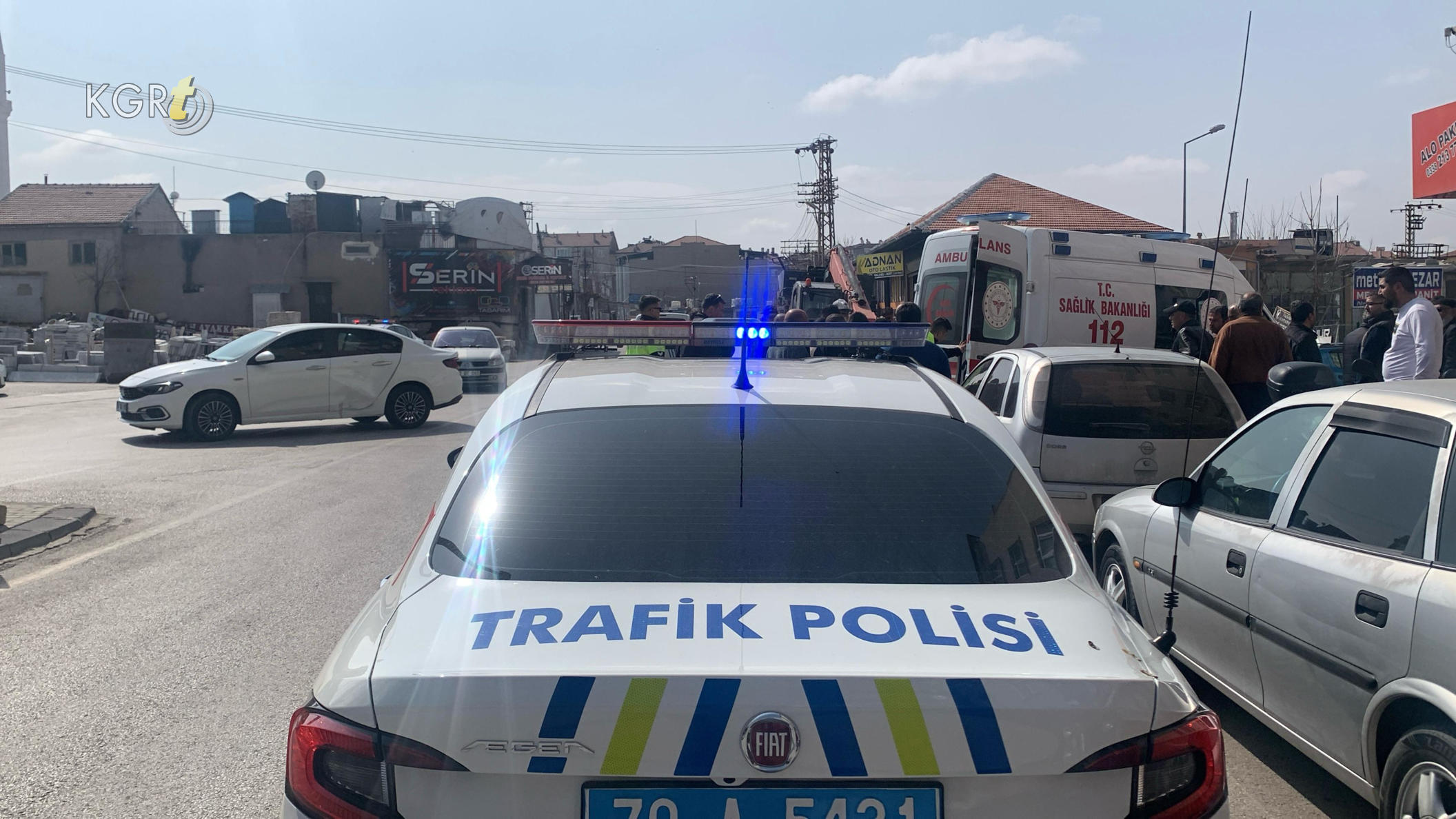 Karamanda Cift Motorla Otomobil Carpisti 1 Yarali12