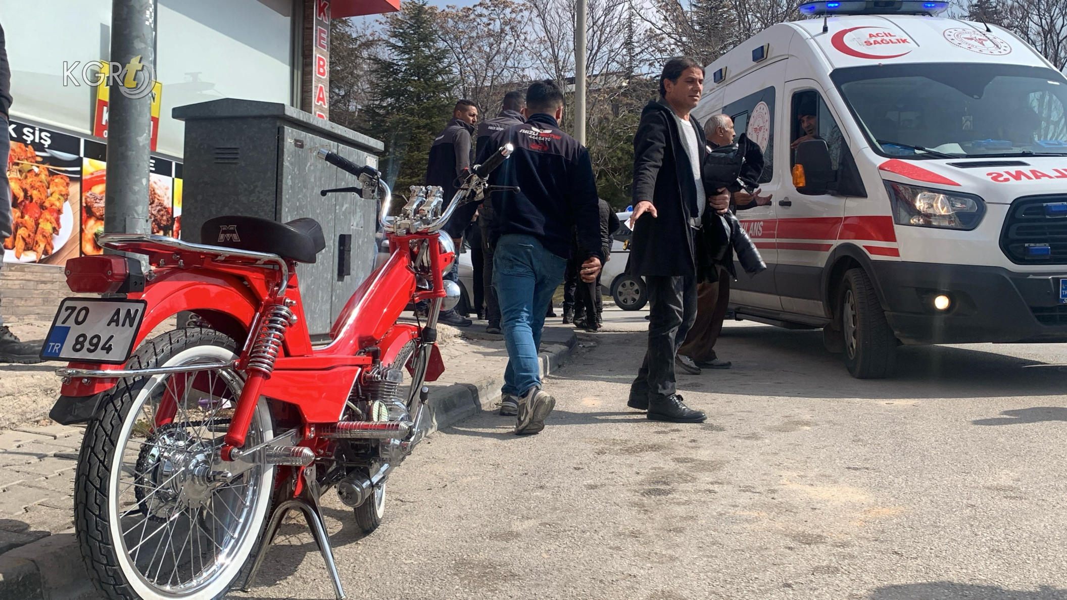 Karamanda Cift Motorla Otomobil Carpisti 1 Yarali4