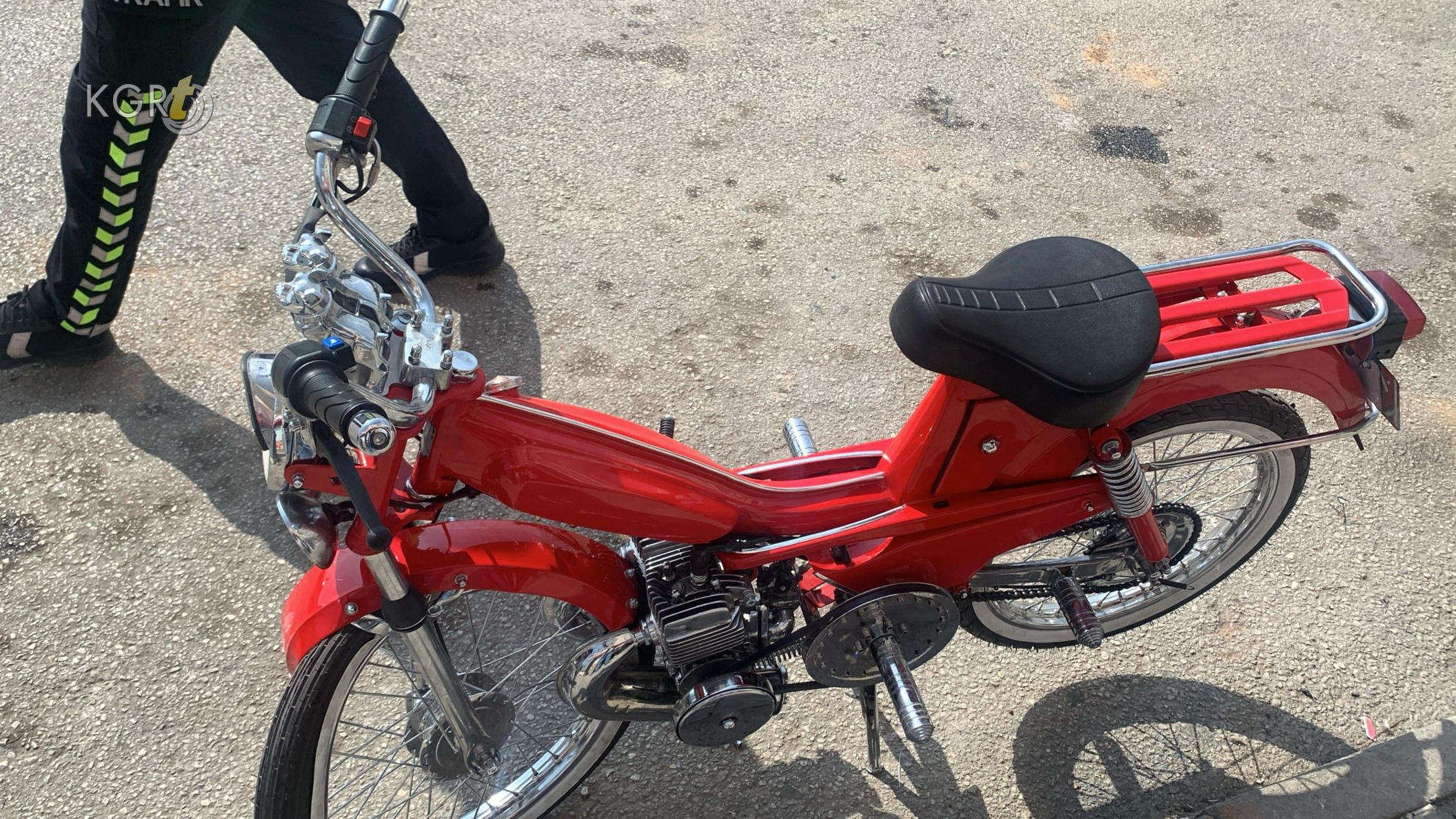 Karamanda Cift Motorla Otomobil Carpisti 1 Yarali9