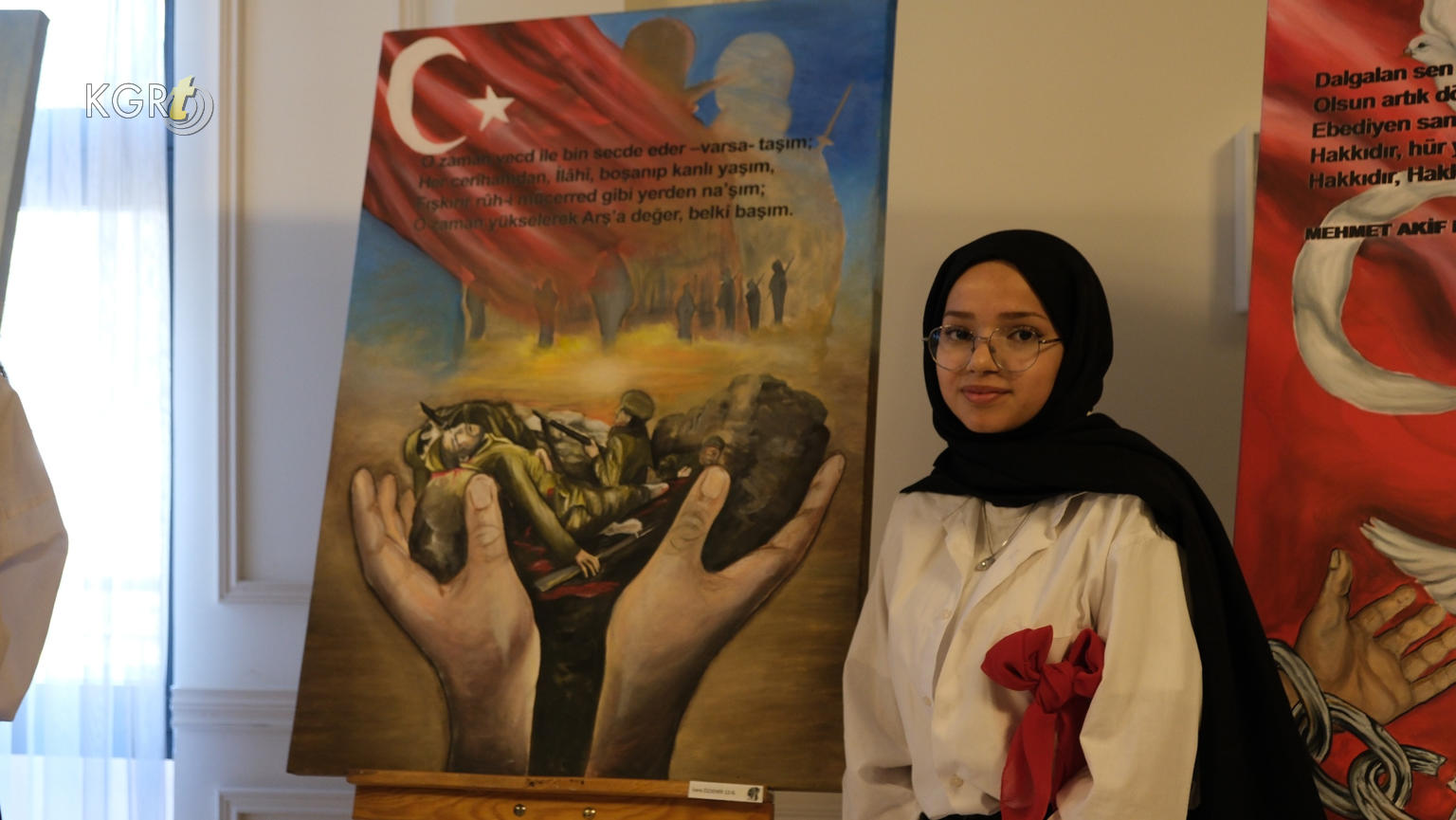 Karamanda Istiklal Marsinin 10 Kitasini Resmettiler12