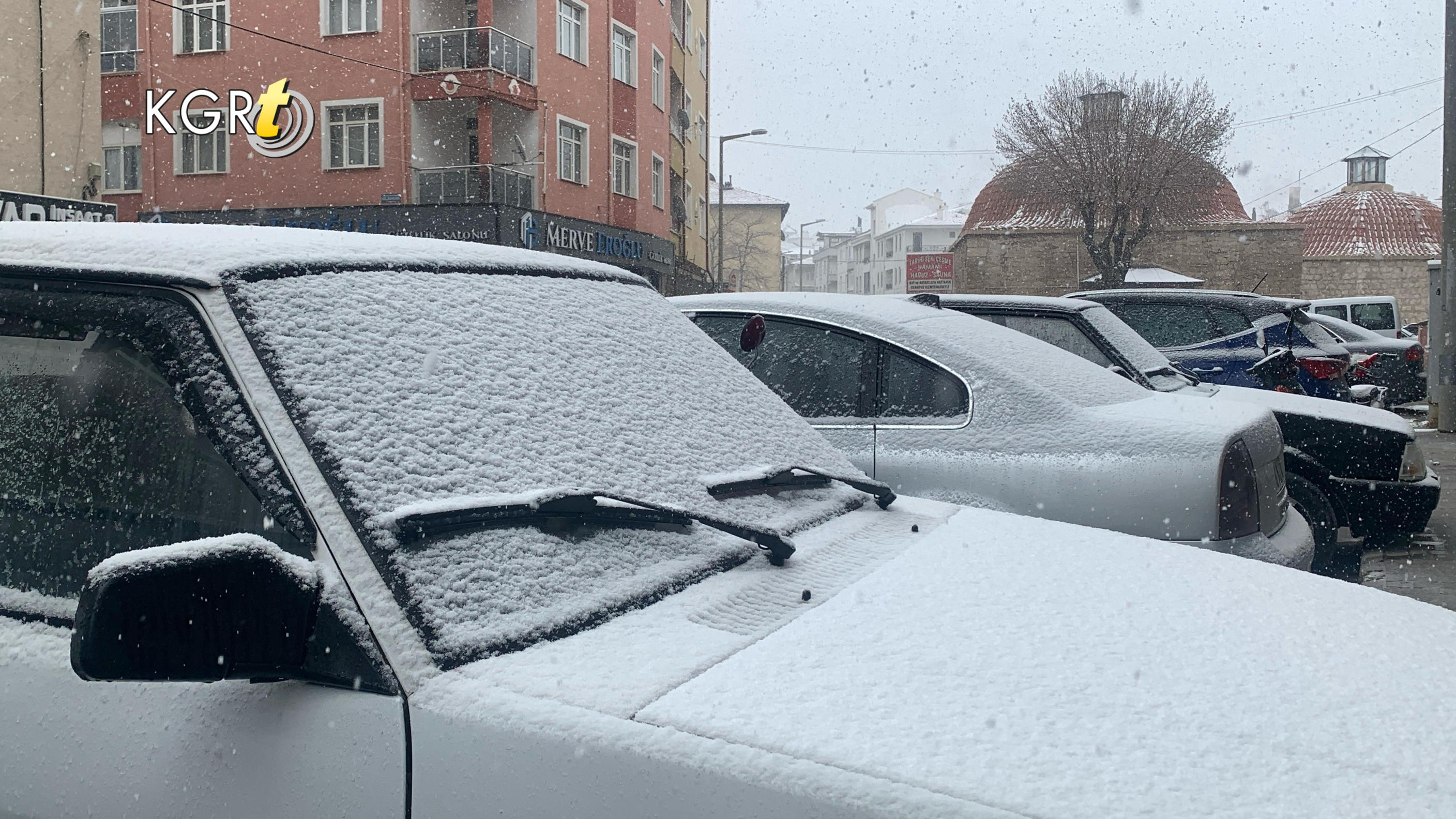 Karamanda Mart Ayinda Kar Yagisi Basladi2