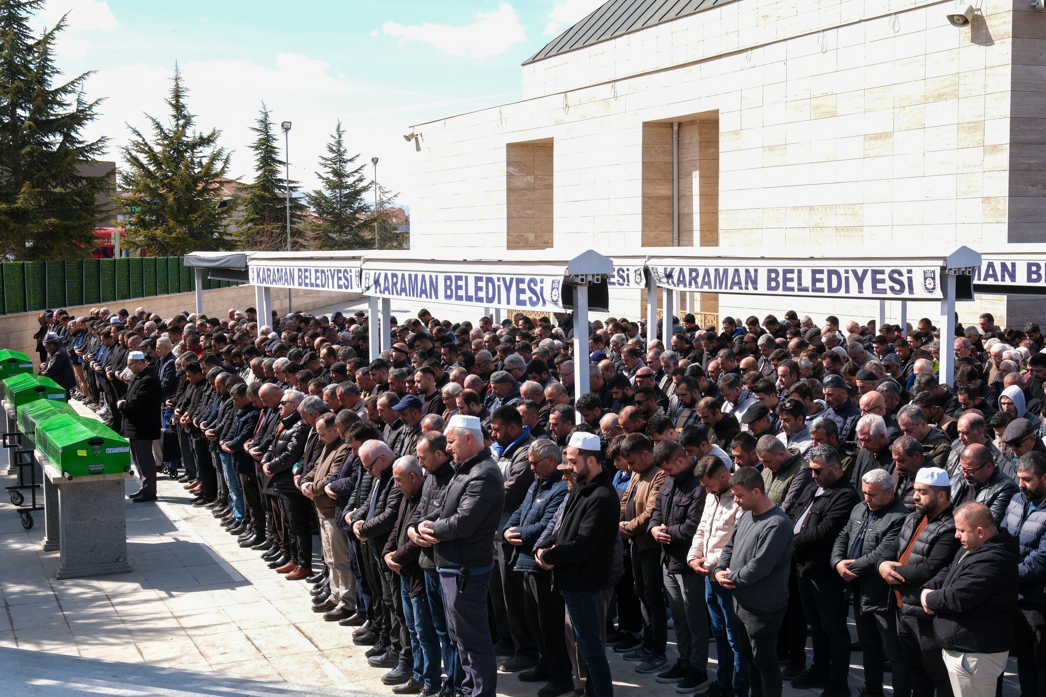 Karamanin Sevilen Esnafi Mustafa Hebebci Son Yolculuguna Ugurlandi (5)