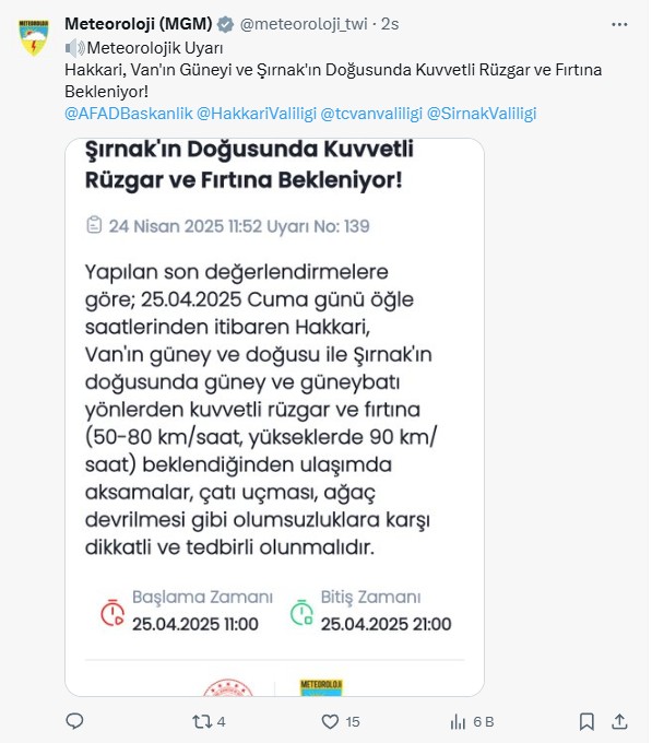 3 Ilde Kuvvetli Firtina Uyarisi Meteoroloji Uyardi1