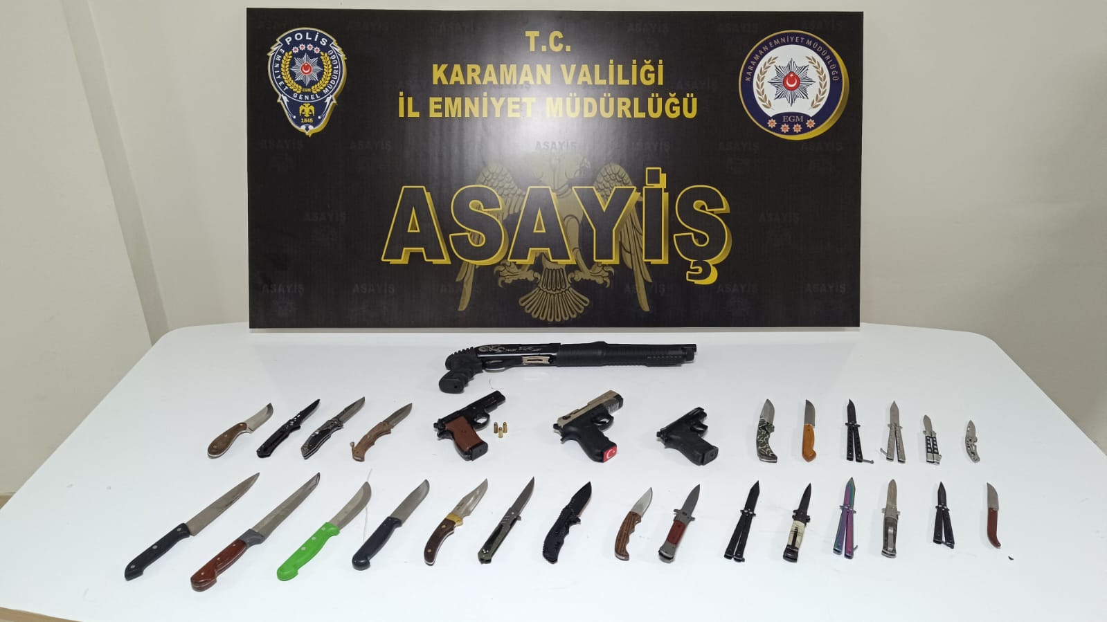 Karaman Emniyeti Bakin Neler Yakaladi (2)