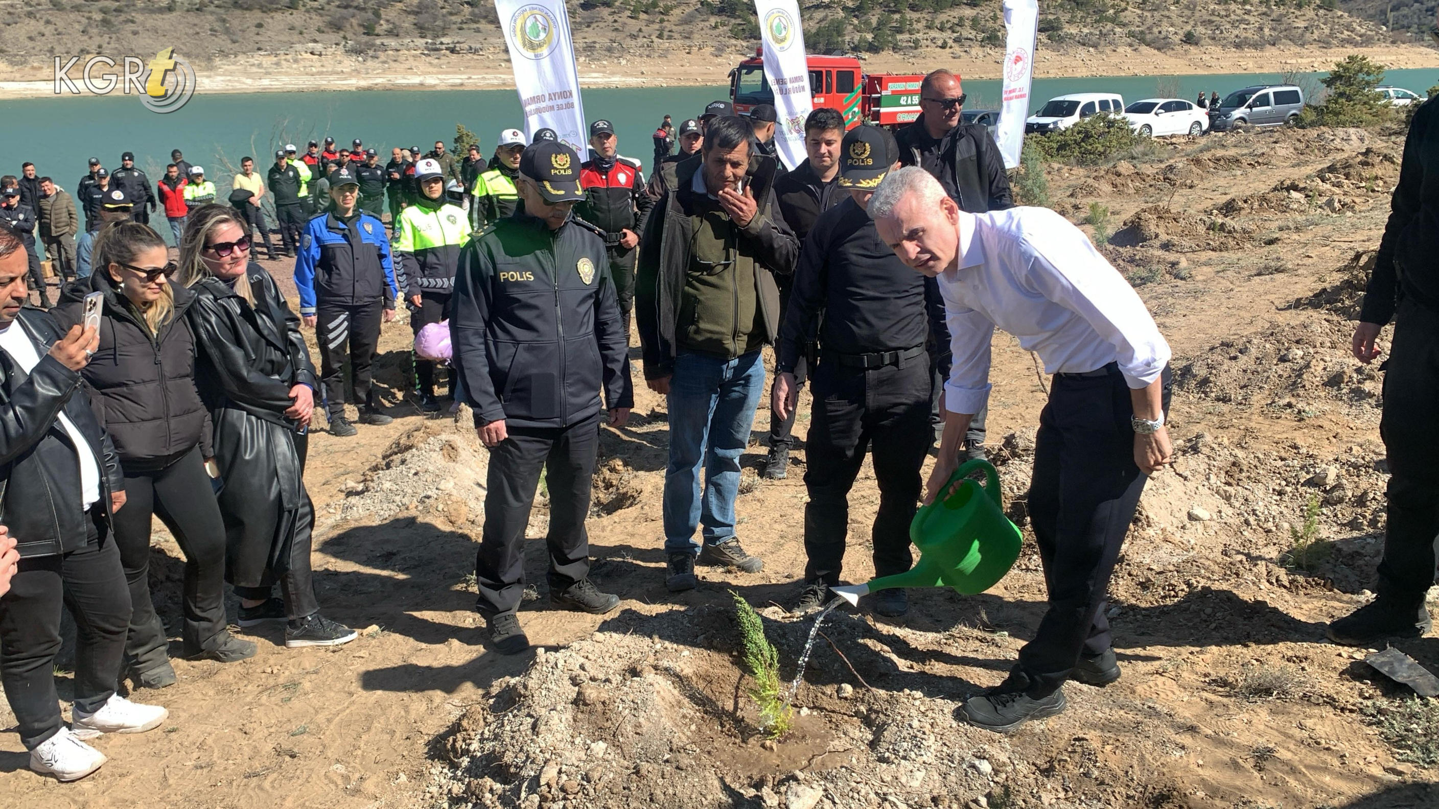 Karaman Emniyetinden Fisandun Cikarmasi Bin Fidan Dikildi18