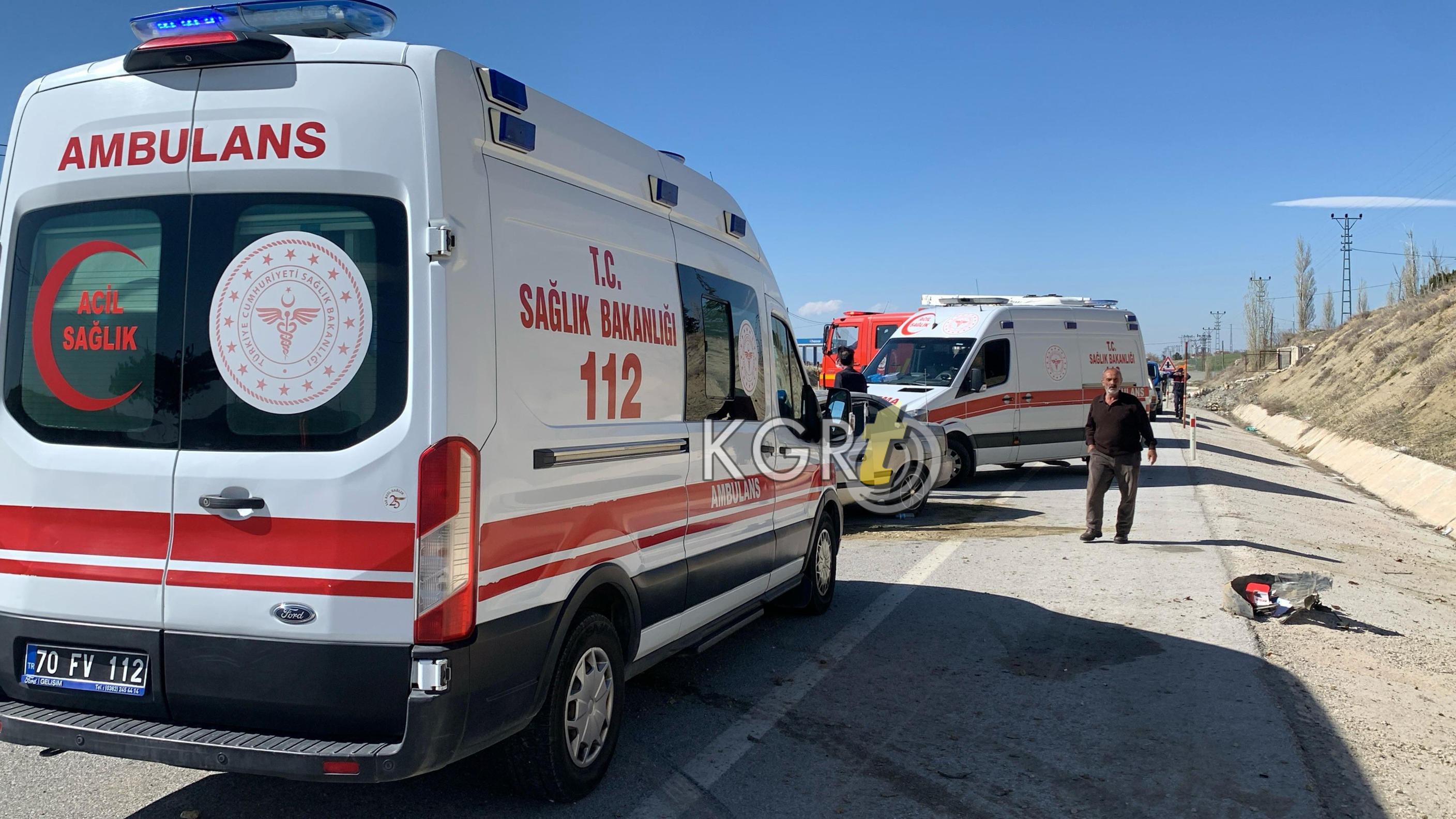 Karaman Mersin Yolunda Kontrolden Cikan Otomobil Takla Atti 2 Yarali11