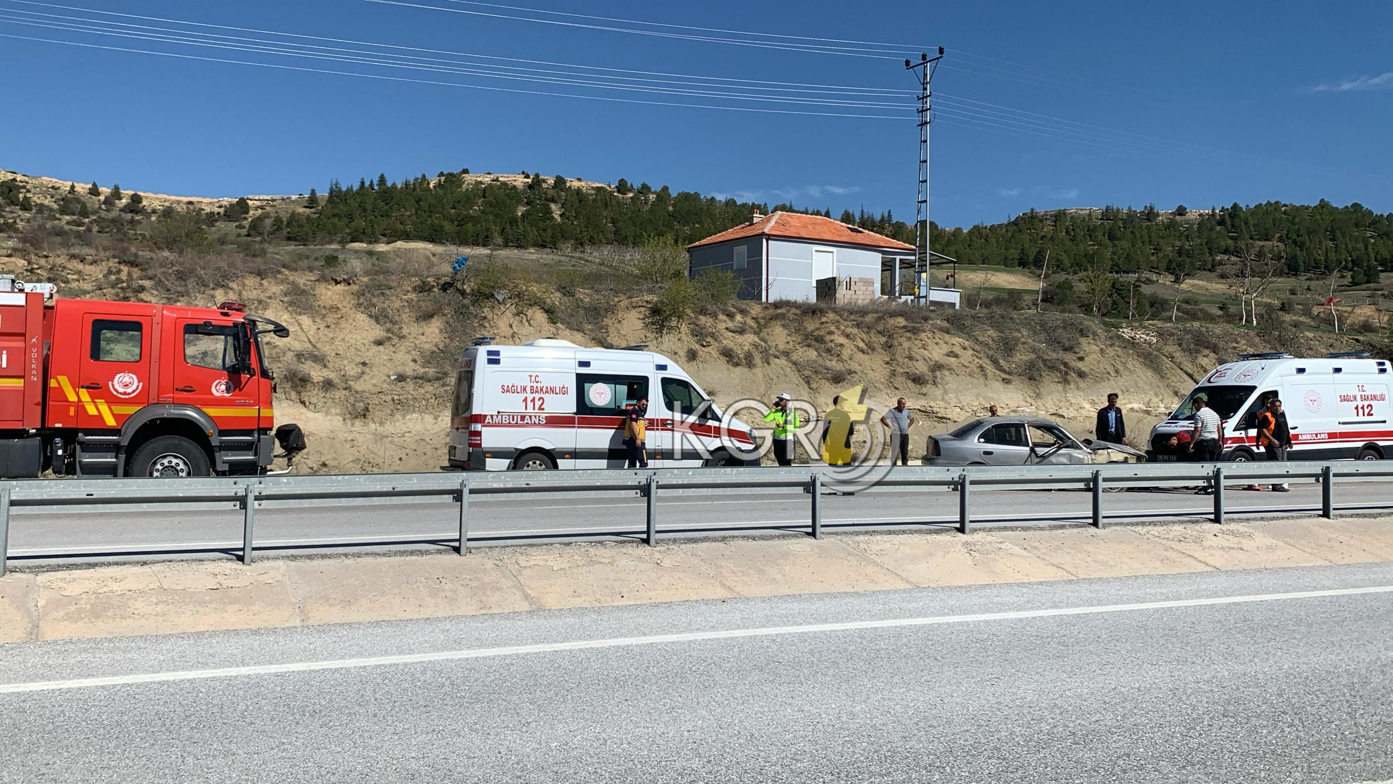 Karaman Mersin Yolunda Kontrolden Cikan Otomobil Takla Atti 2 Yarali9