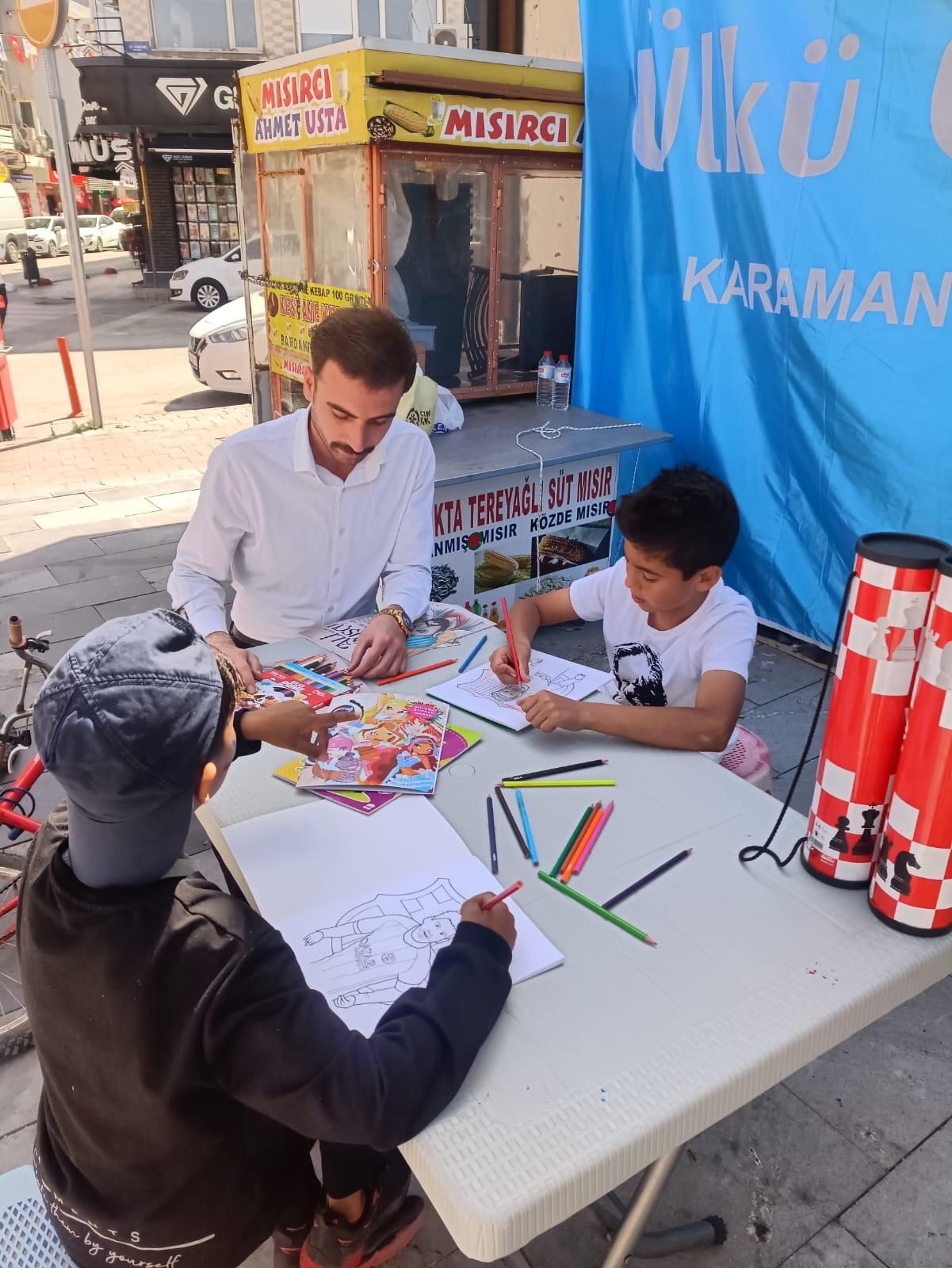 Karaman Ulku Ocaklari 23 Nisanda Gonullere Dokundu1