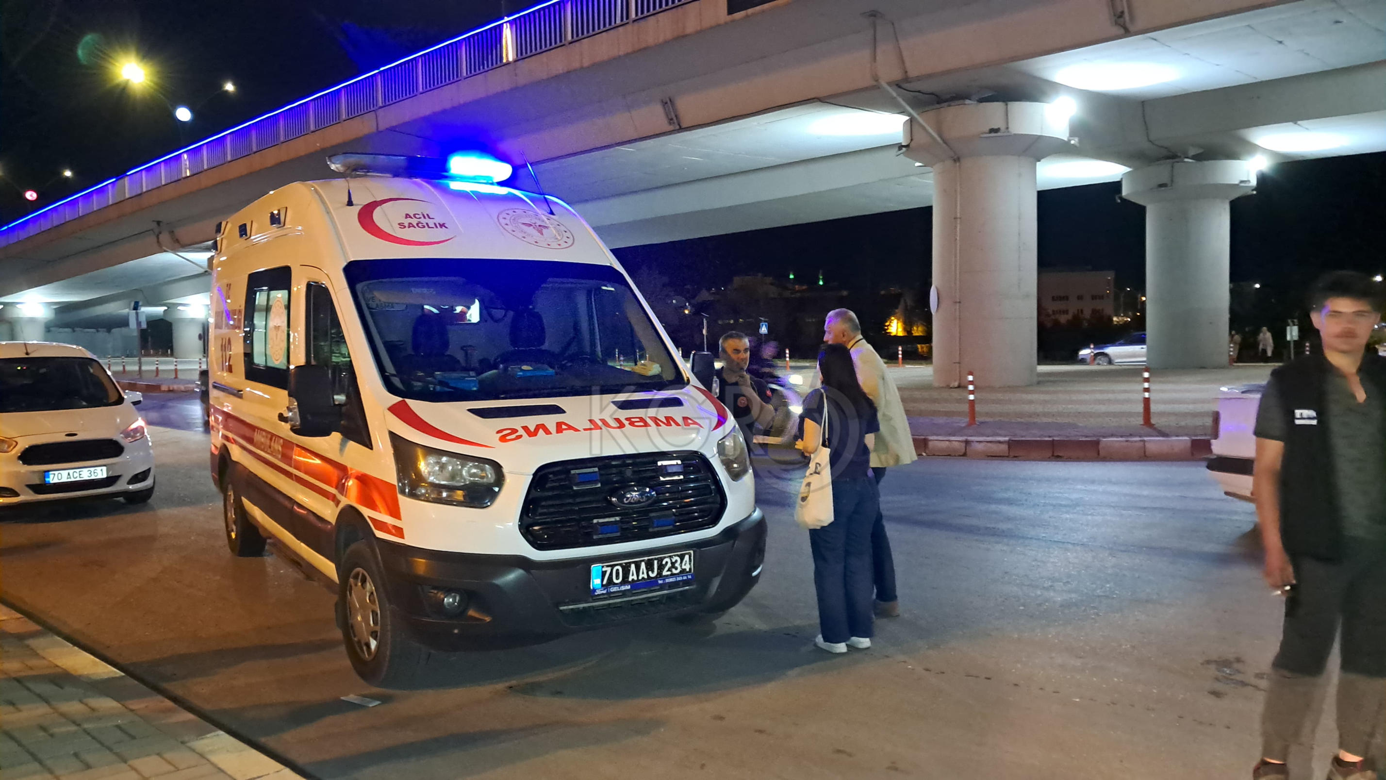 Karamanda Elektrikli Scooter Ile Otomobil Carpisti 2 Yarali6