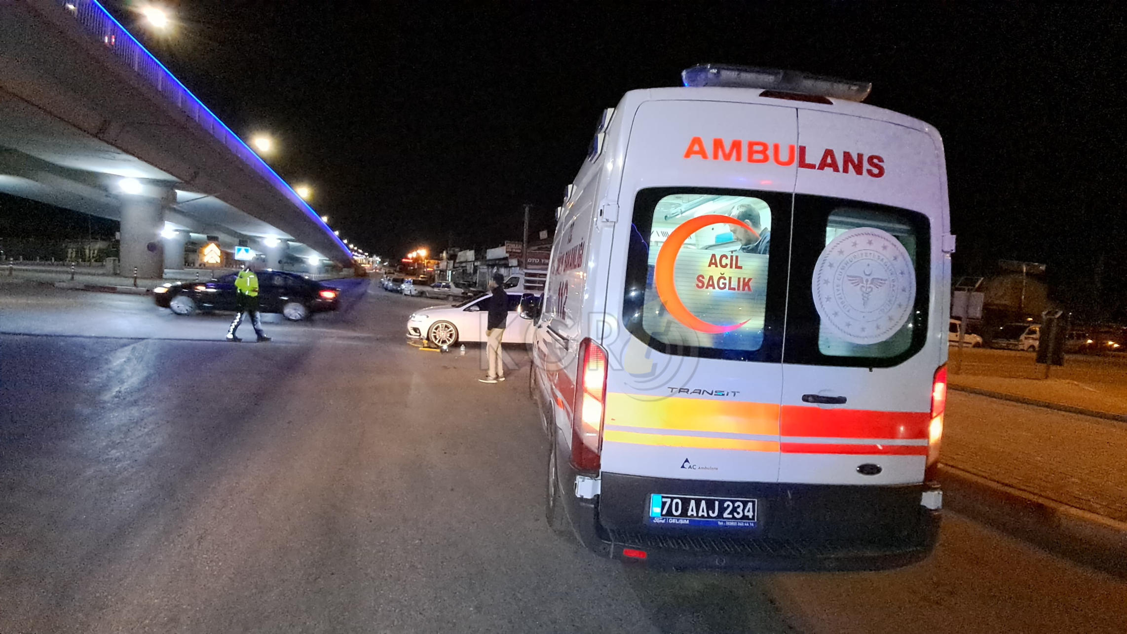 Karamanda Elektrikli Scooter Ile Otomobil Carpisti 2 Yarali8