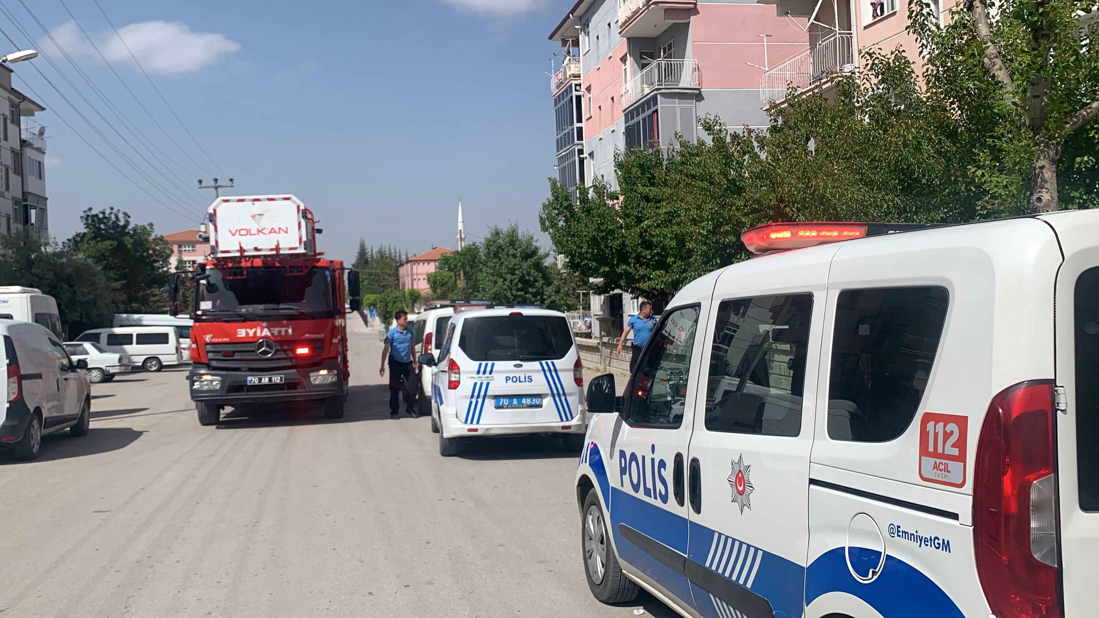 Karamanda Aile Ici Kavgada Hareketli Dakikalar (1)