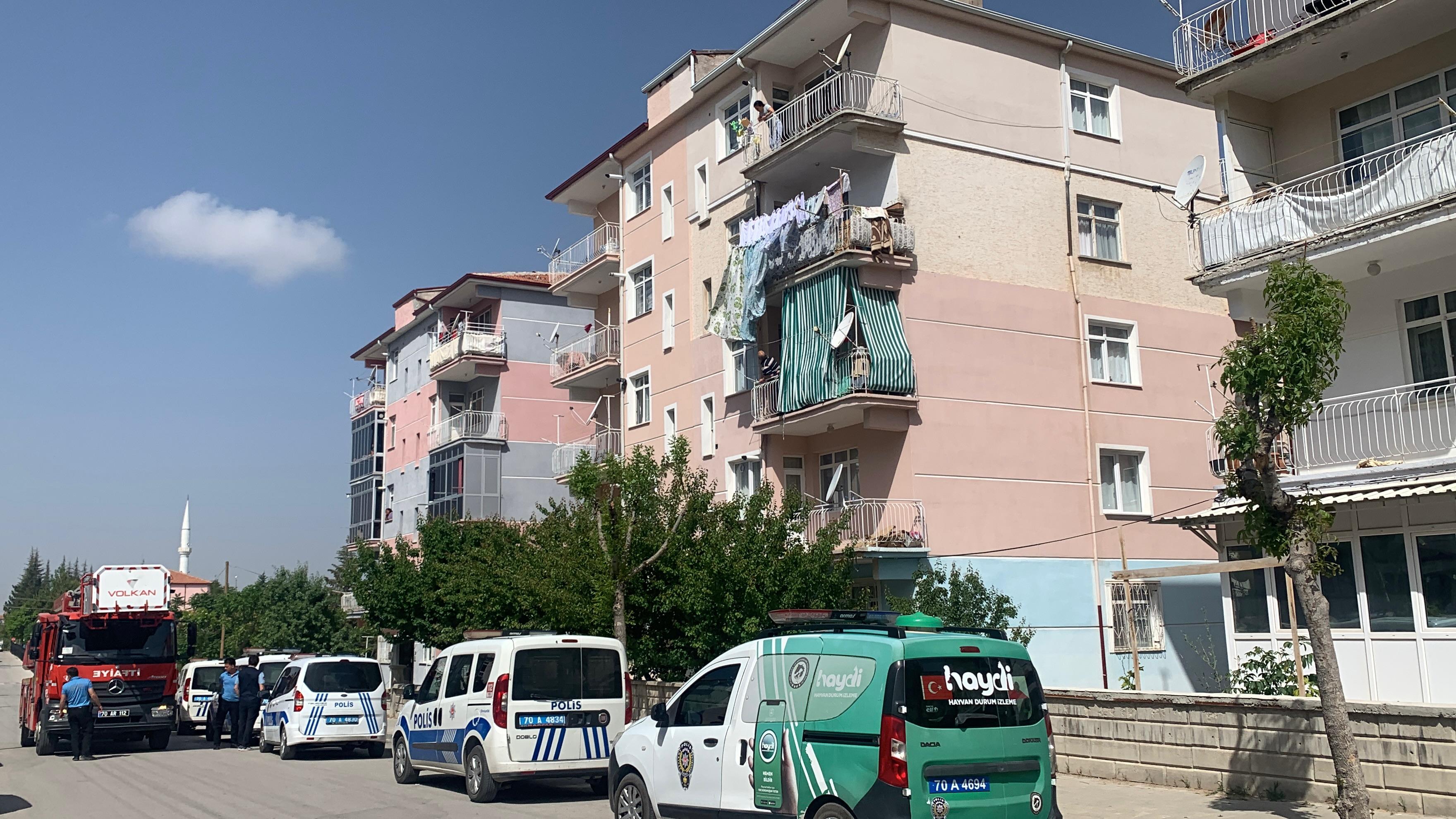 Karamanda Aile Ici Kavgada Hareketli Dakikalar (4)