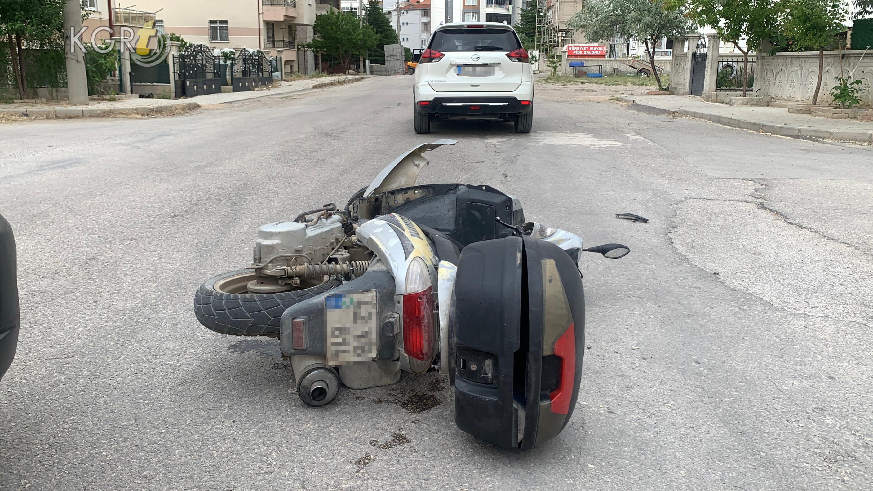 Karamanda Ciple Motosiklet Carpisti 2 Yarali2