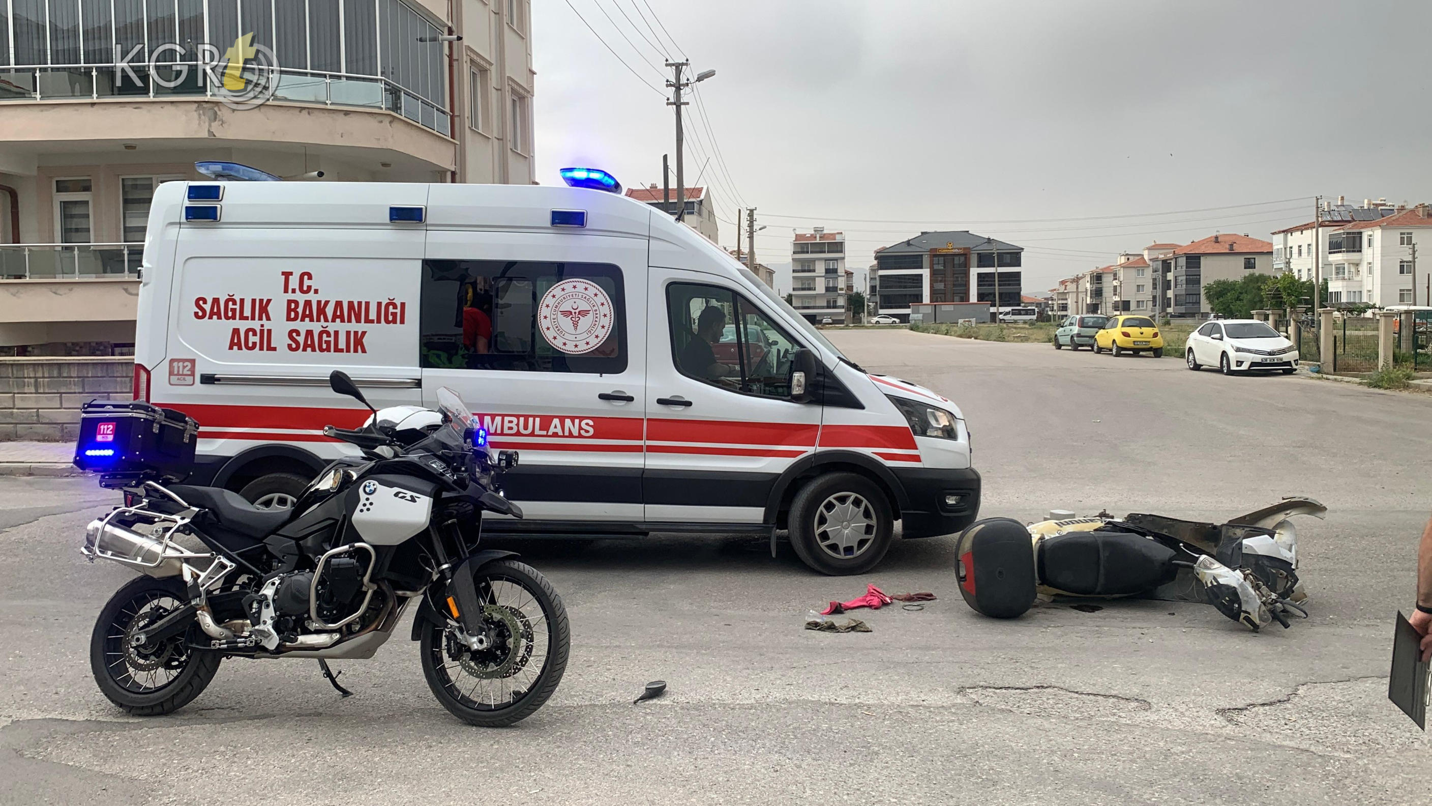 Karamanda Ciple Motosiklet Carpisti 2 Yarali7