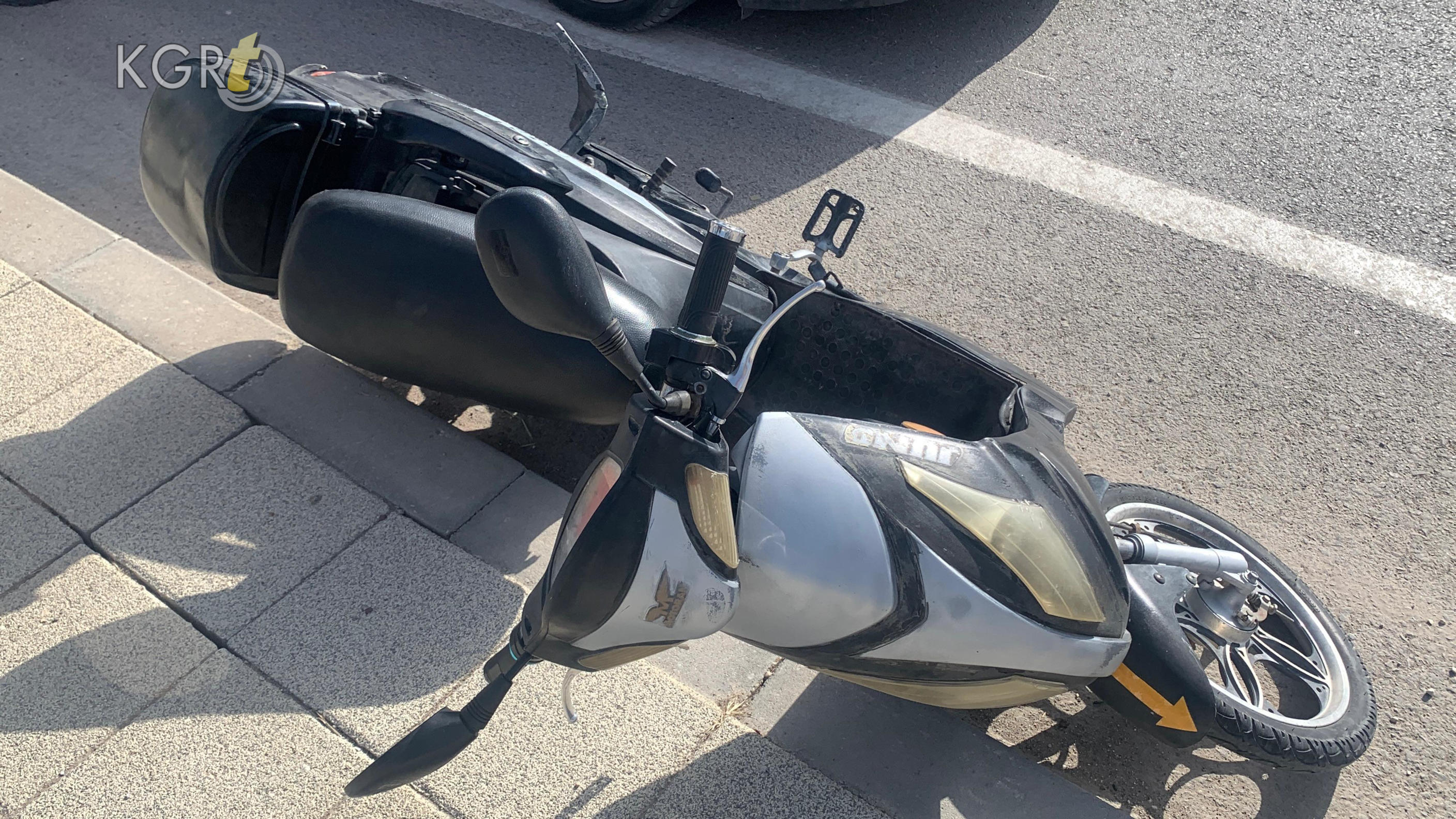 Karamanda Elektrikli Bisikletle Otomobil Carpisti 2 Yarali2