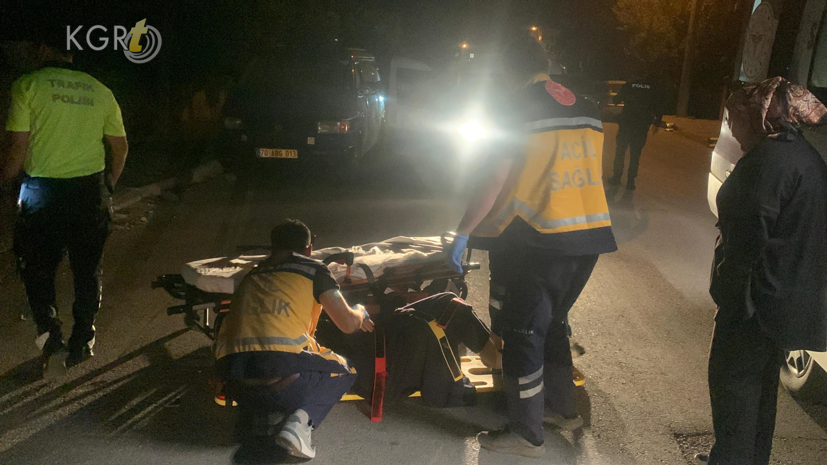 Karamanda Elektrikli Bisikletten Dusen Kadin Hastanelik Oldu2