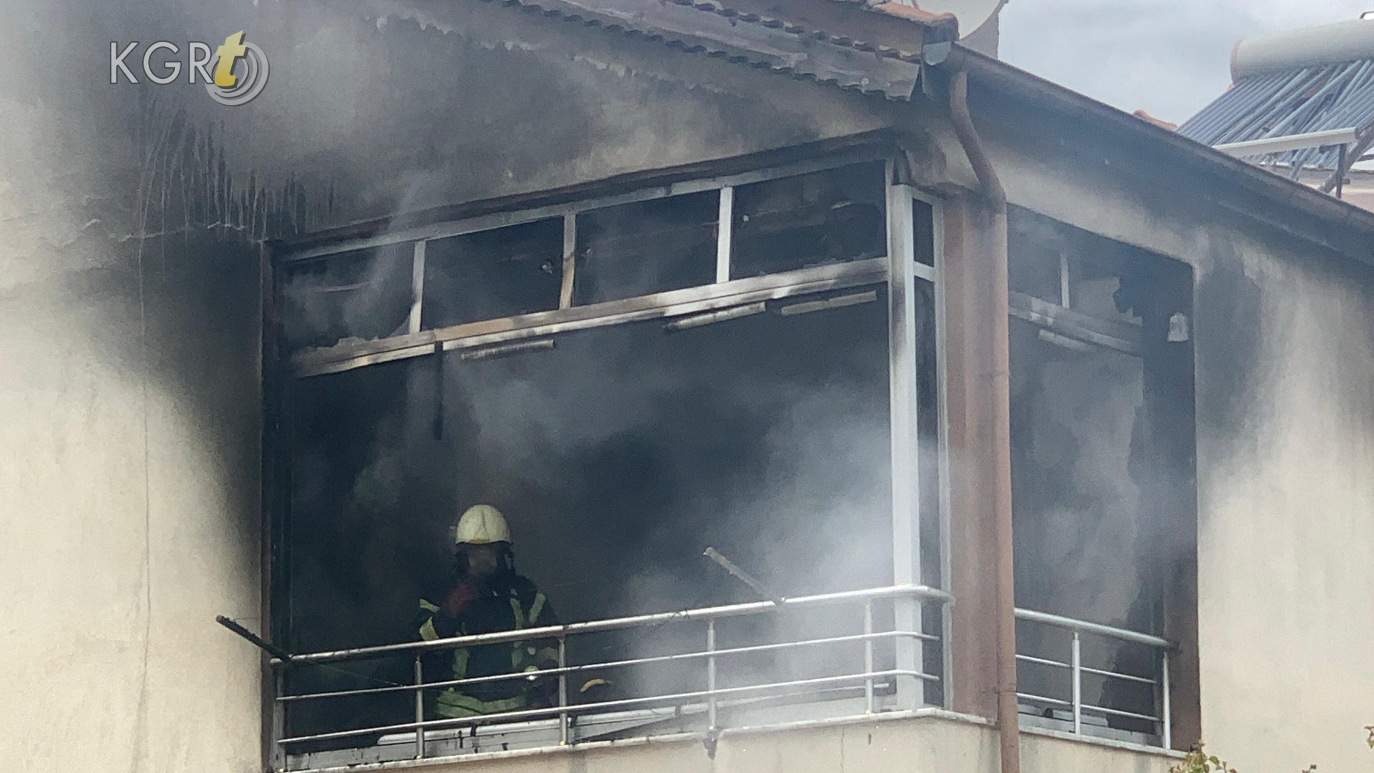 Karamanda Esinden Bosanan Ofkeli Koca Evi Atese Verdi14