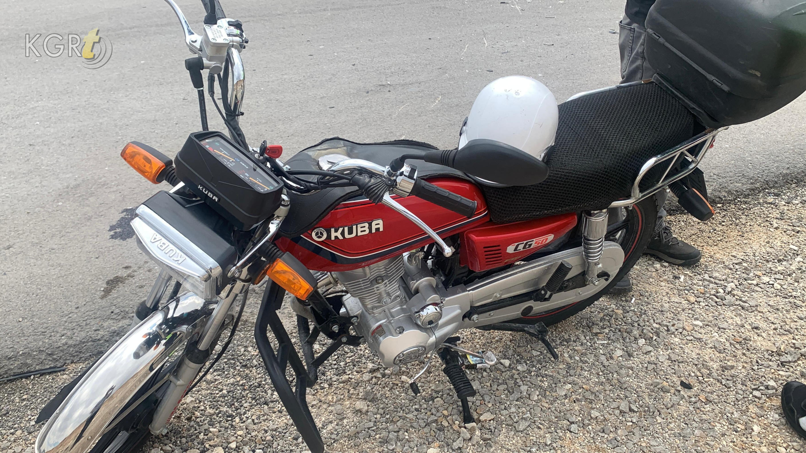 Karamanda Motosikletle Otomobil Carpisti 1 Yarali4