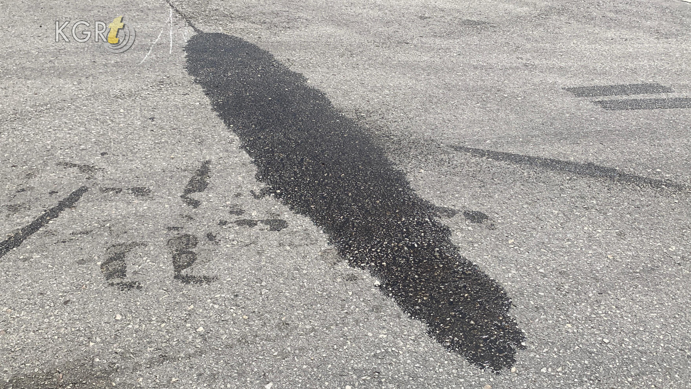 Karamanda Motosikletten Yola Akan Yag Kaza Yaptirdi 1 Yarali4