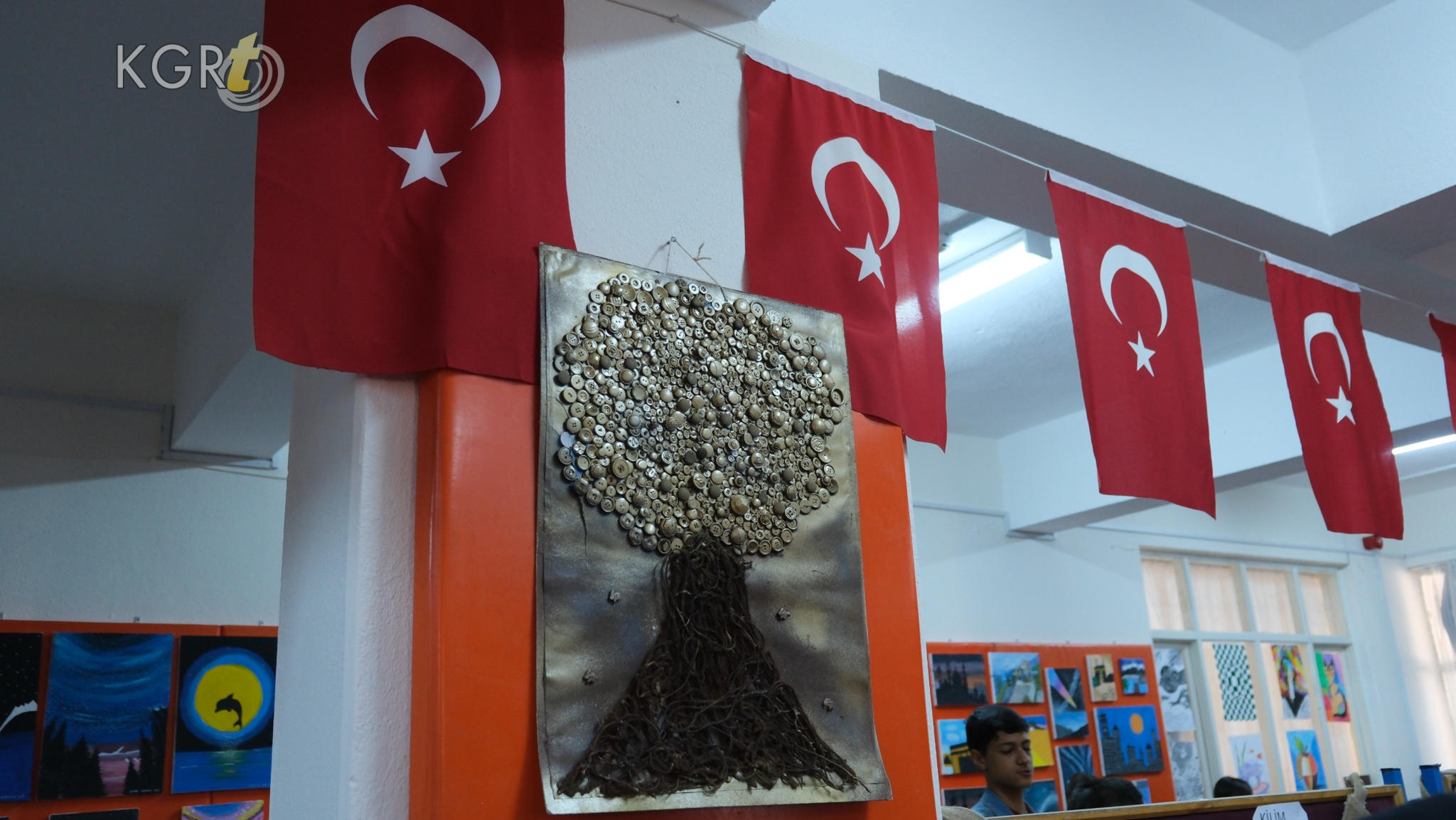 Karamanda Ortaokul Ogrencilerinin Yilsonu Sergisi Begeni Topladi2