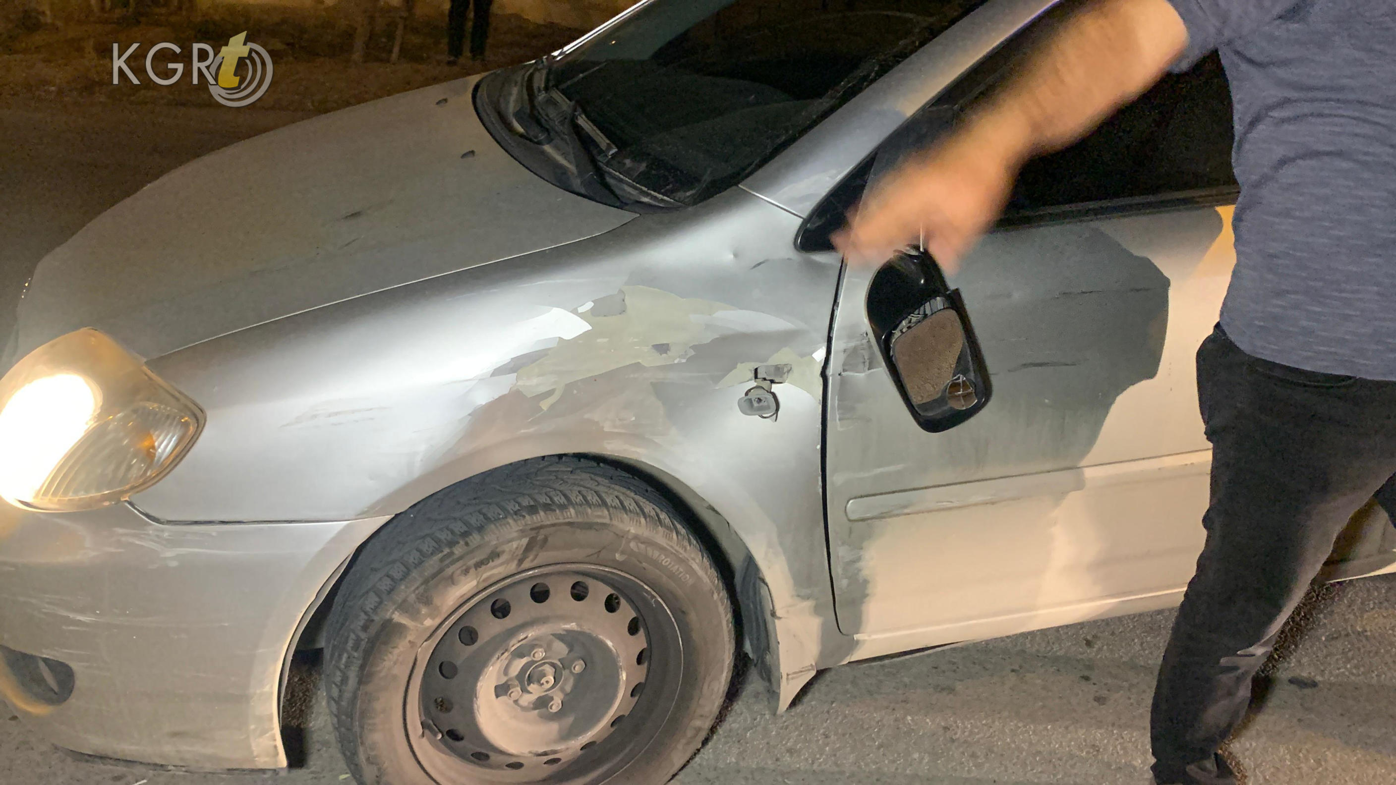 Karamanda Otomobille Carpisan Motokurye Yaralandi1