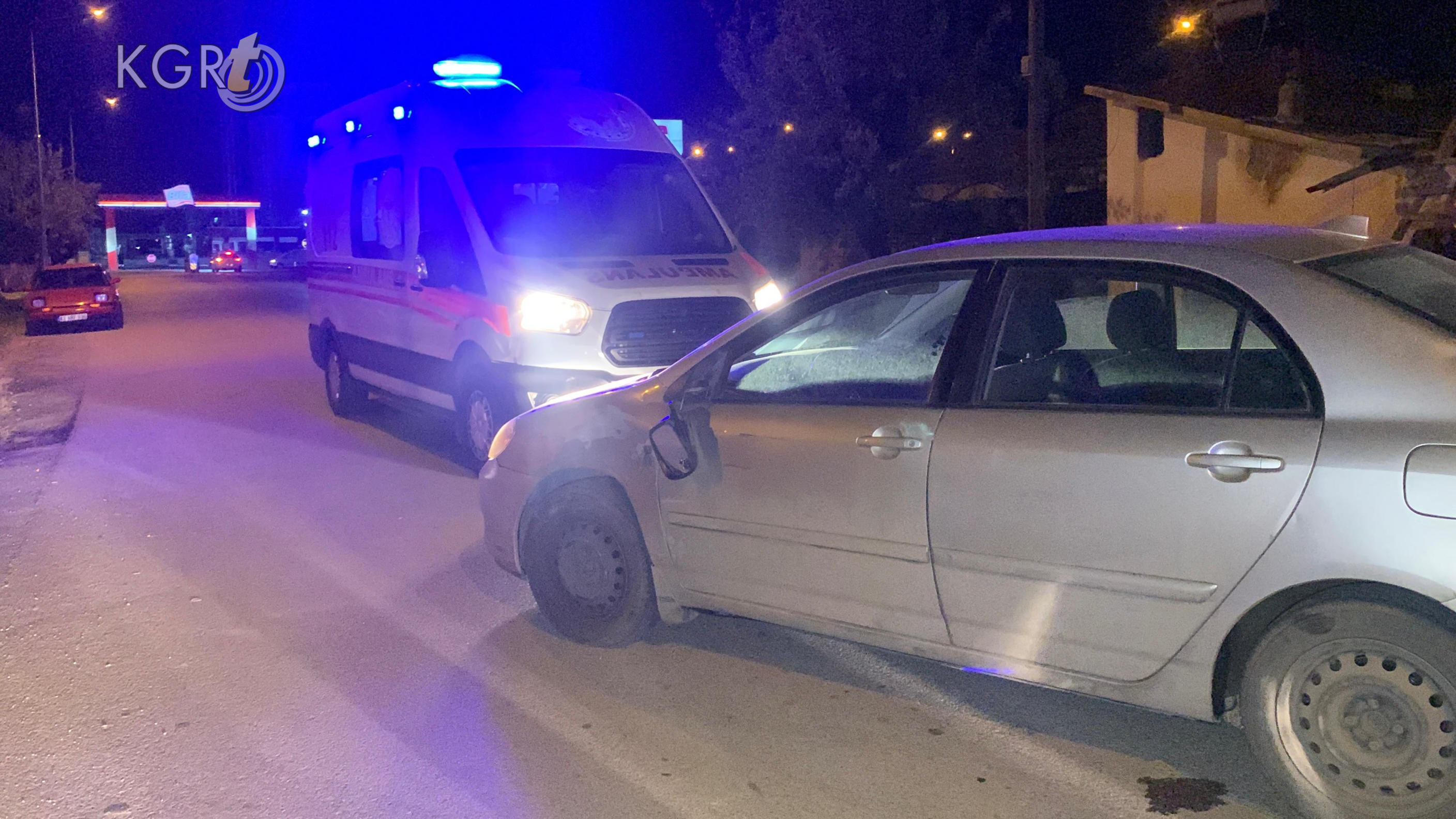 Karamanda Otomobille Carpisan Motokurye Yaralandi10