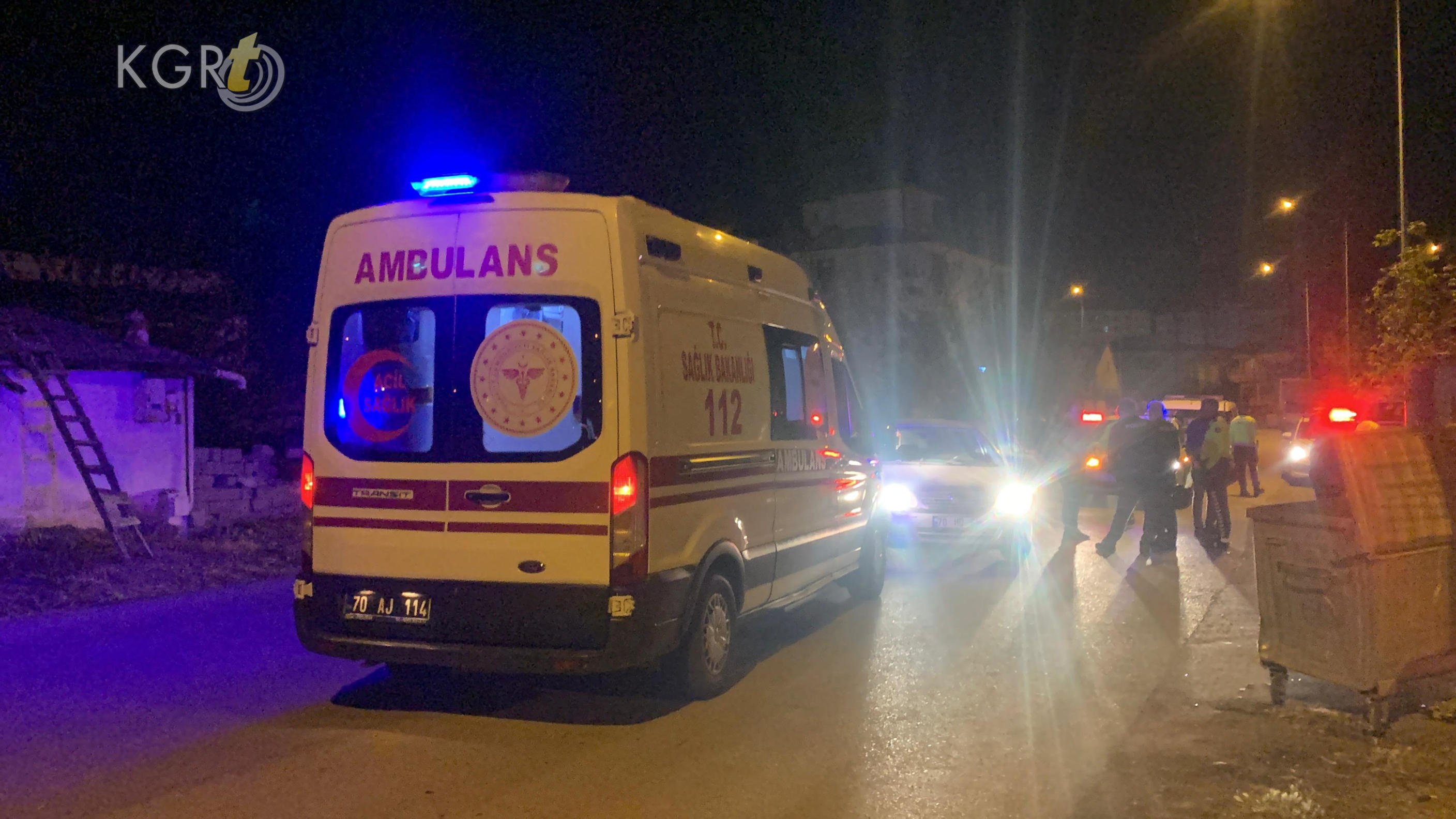 Karamanda Otomobille Carpisan Motokurye Yaralandi11