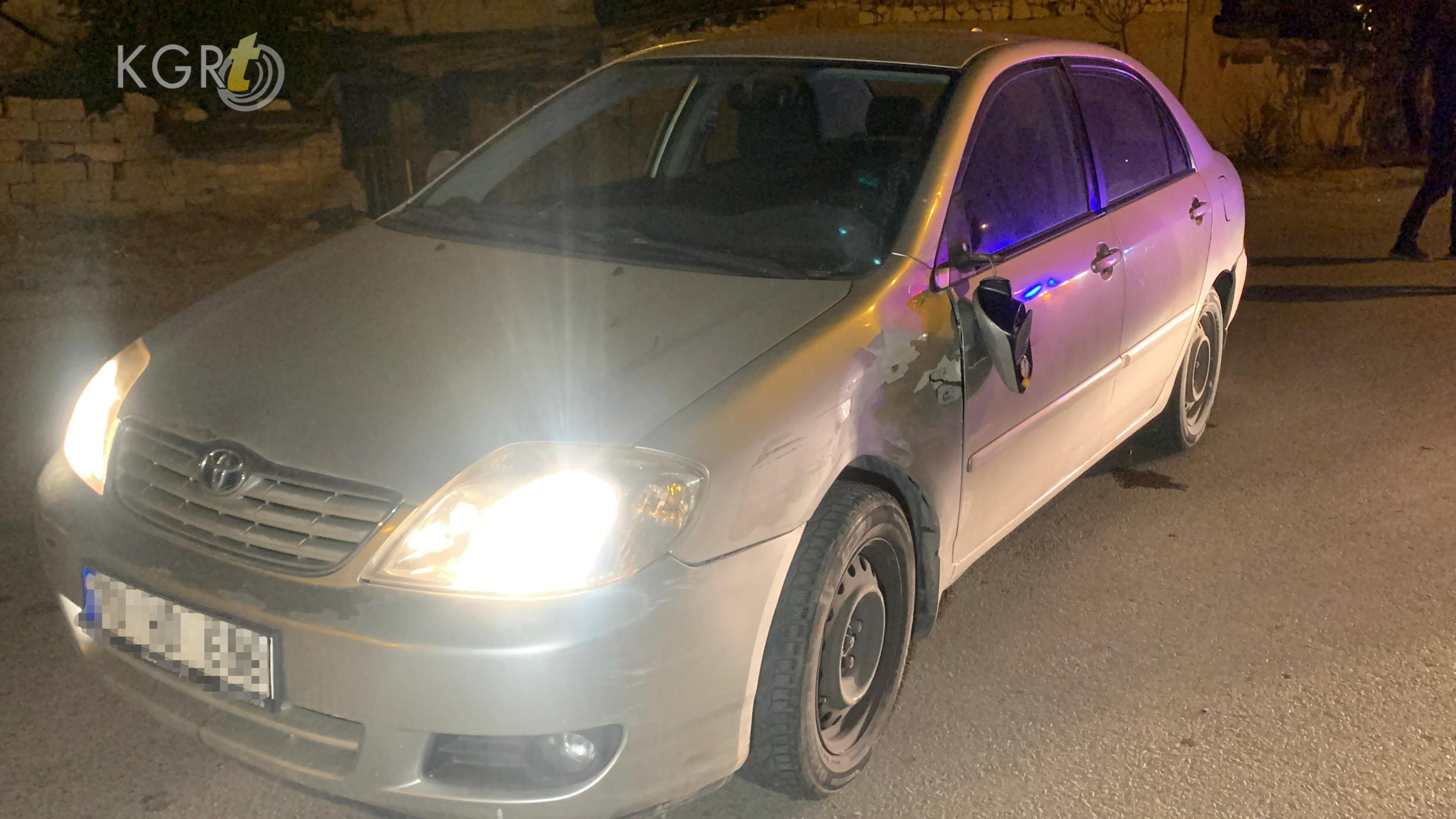 Karamanda Otomobille Carpisan Motokurye Yaralandi5