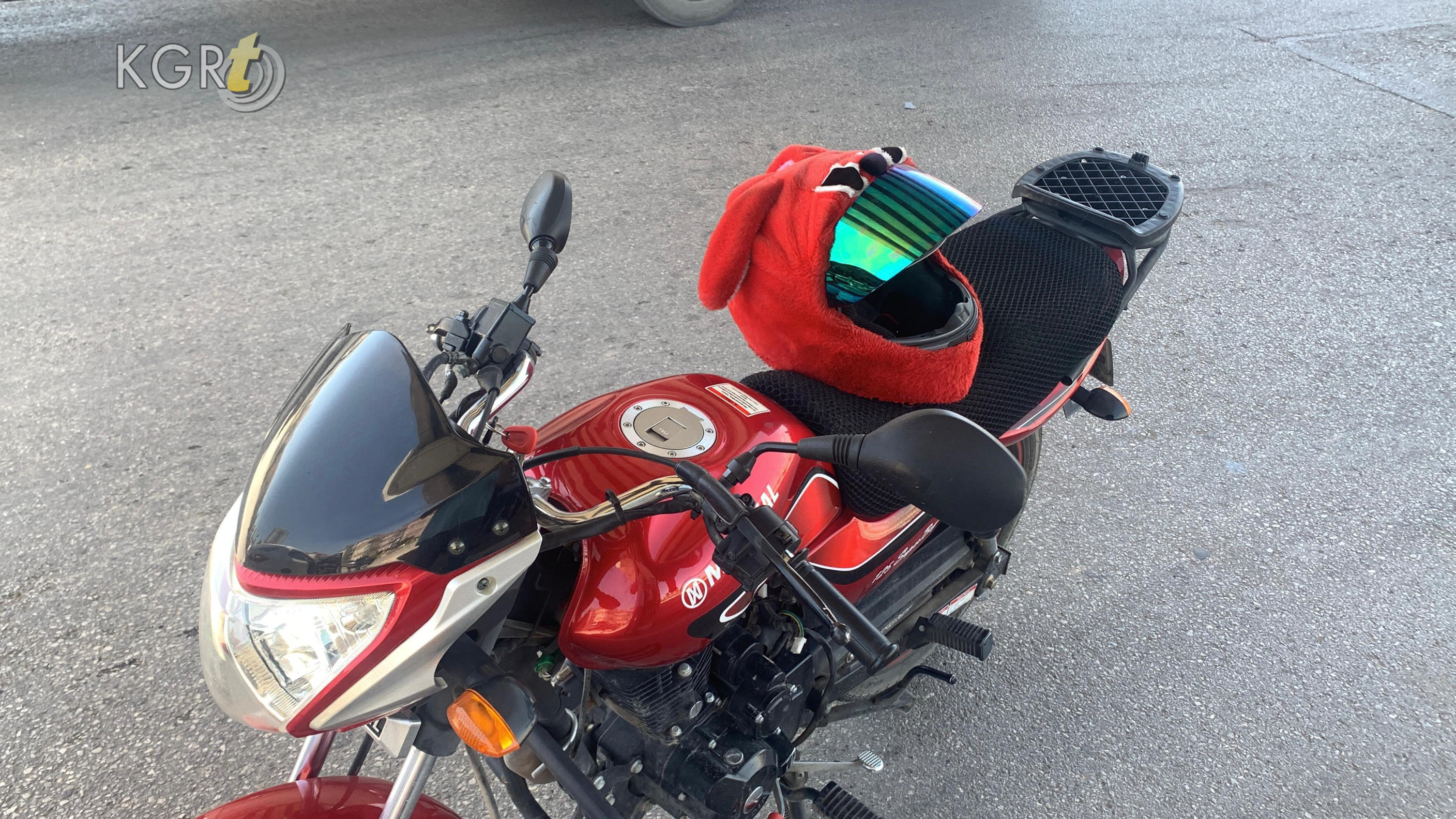 Karamanda Otomobille Carpisan Motosiklet Surucusu Genc Yaralandi5