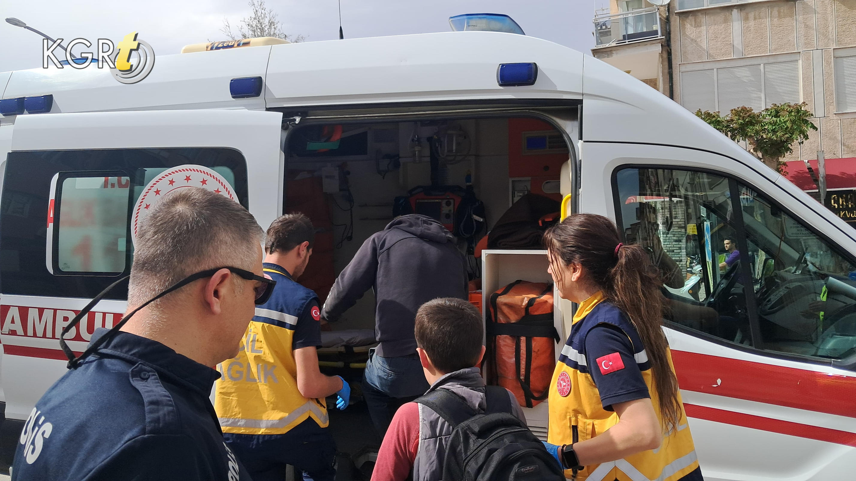 Karamanda Suv Ile Motosiklet Carpisti Baba Ve Ogul Yarali2