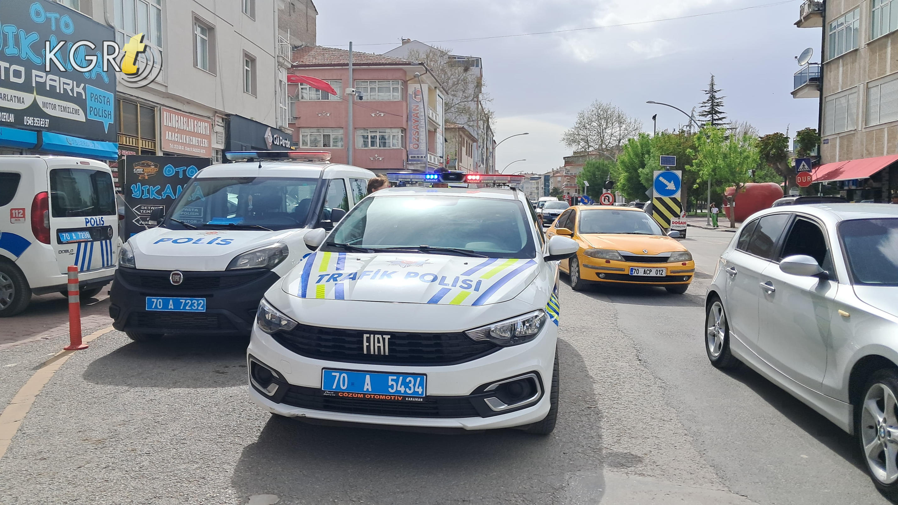 Karamanda Suv Ile Motosiklet Carpisti Baba Ve Ogul Yarali9