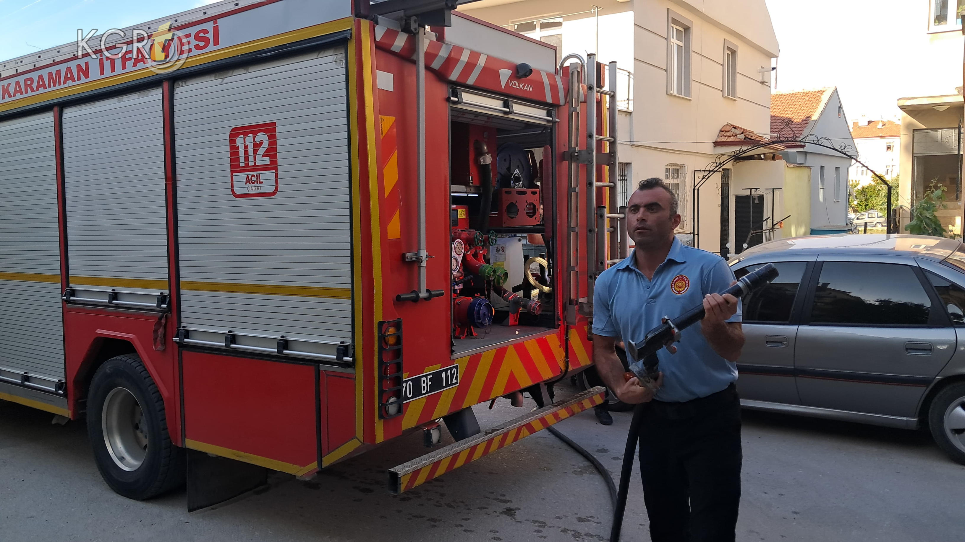 Karamanda Uzaklastirma Karari Olan Ofkeli Koca Evi Atese Verdi1