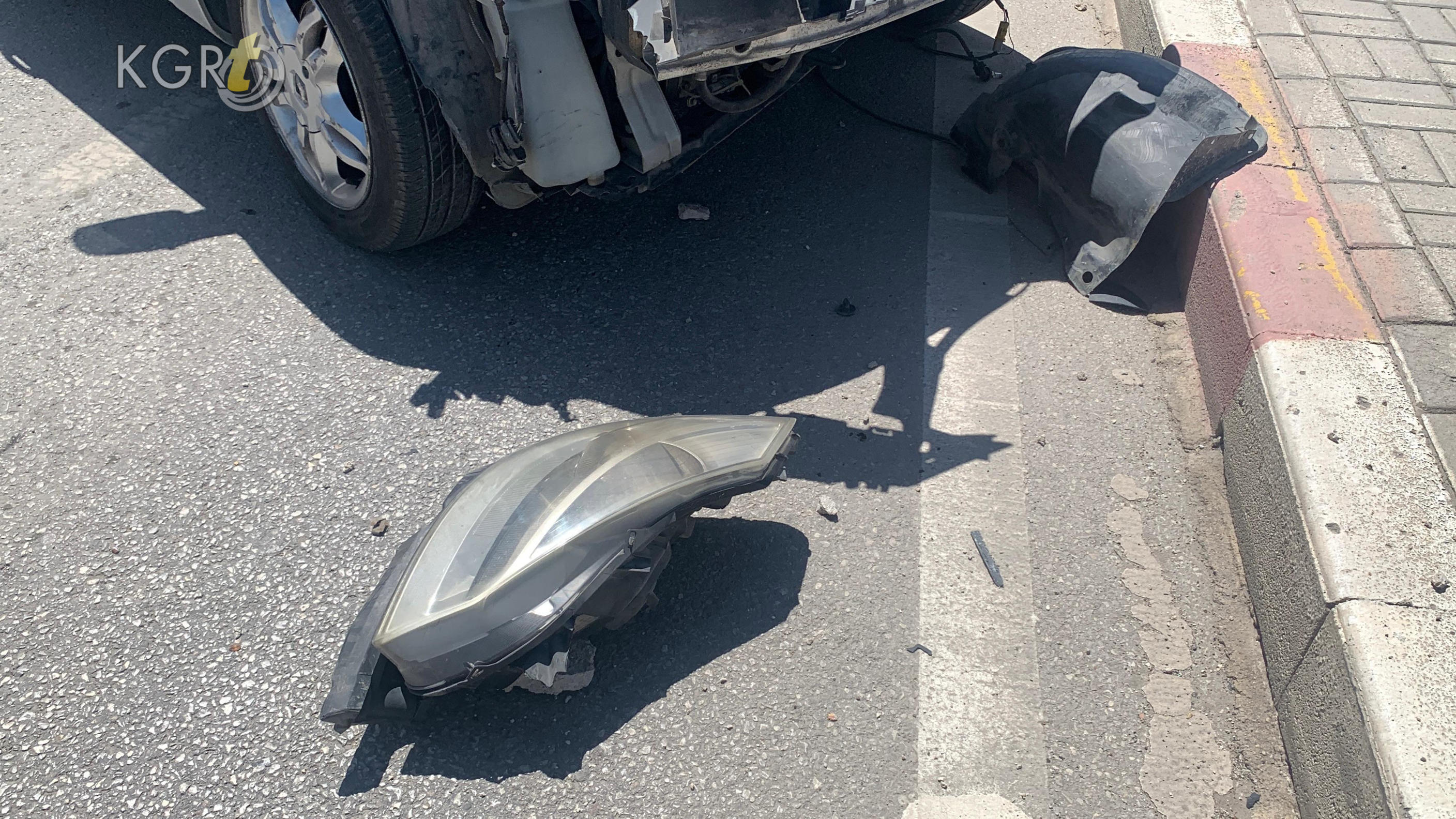 Karamanda Viraji Alamayan Otomobil Kaza Yapti5