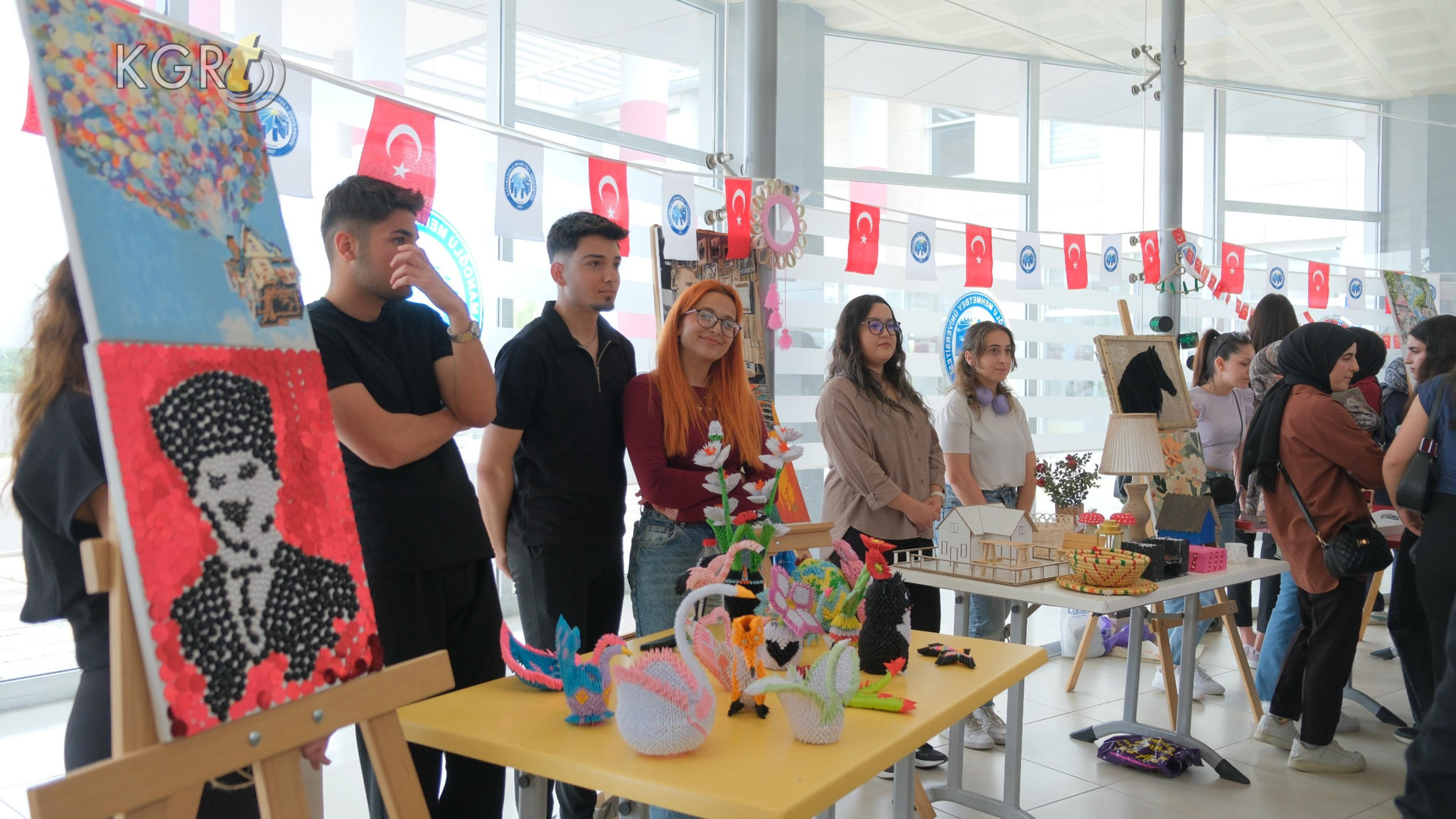 Kmude Yasli Ve Bakima Muhtac Hastalar Icin Sergi Duzenlendi7