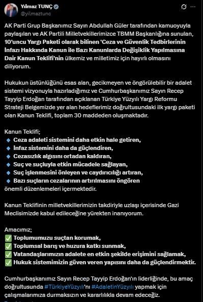 Yeni Infaz Duzenlemesi Mecliste Tahliye Yolu Aciliyor1