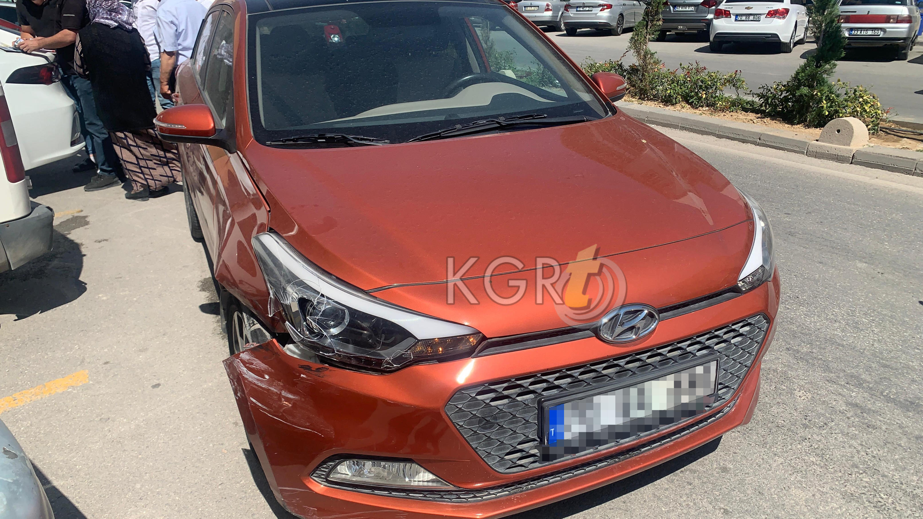 Karamanda 30 Metrelik Yolda Trafik Kazasi3