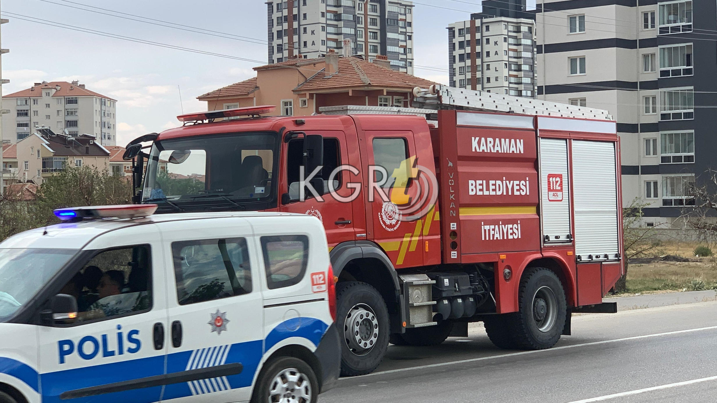 Karaman'da Ailenin Aracı Takla Attı 2'Si Çocuk 4 Yaralı18