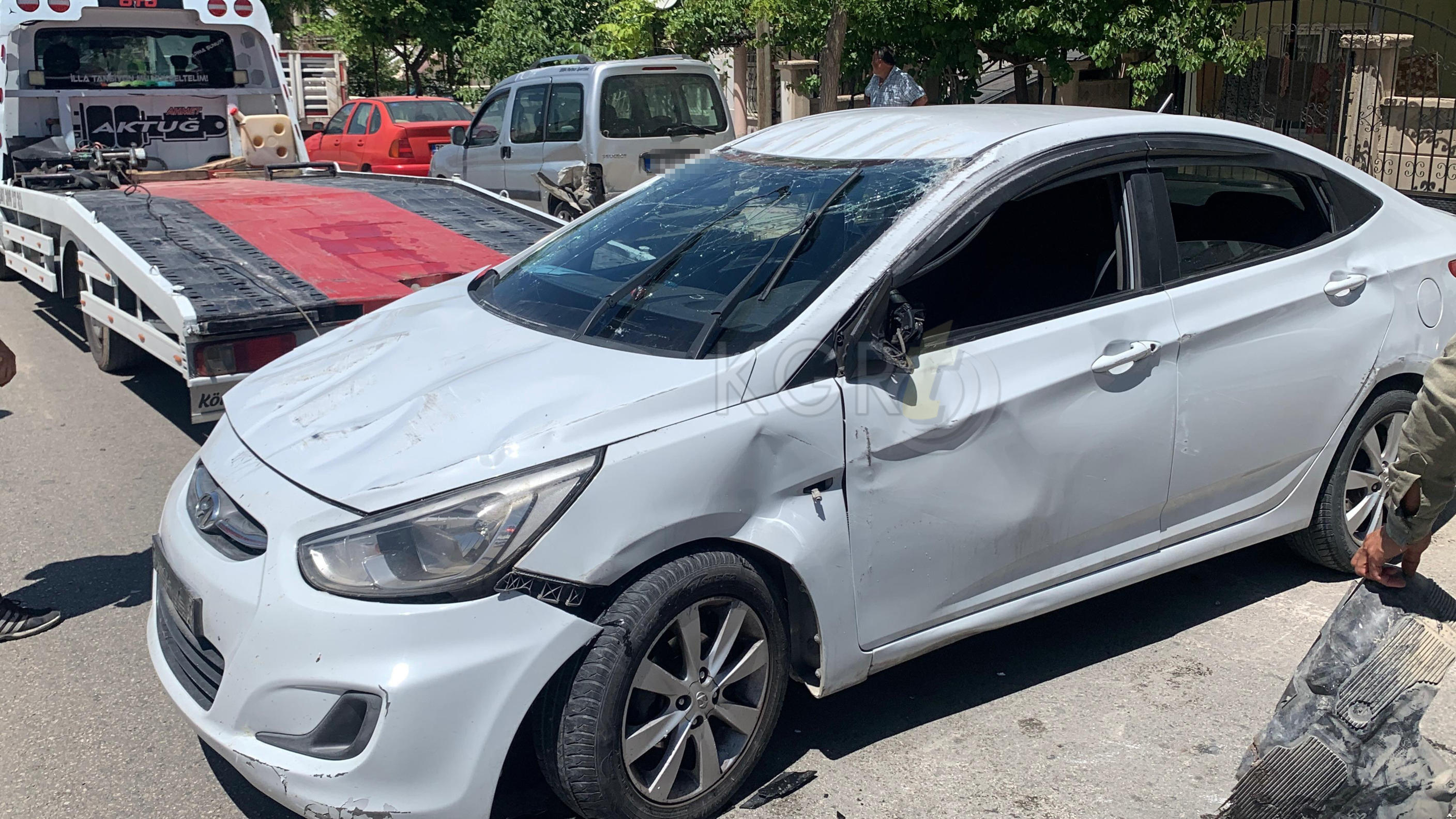 Karamanda Akillara Durgunluk Veren Kaza 2 Yarali12