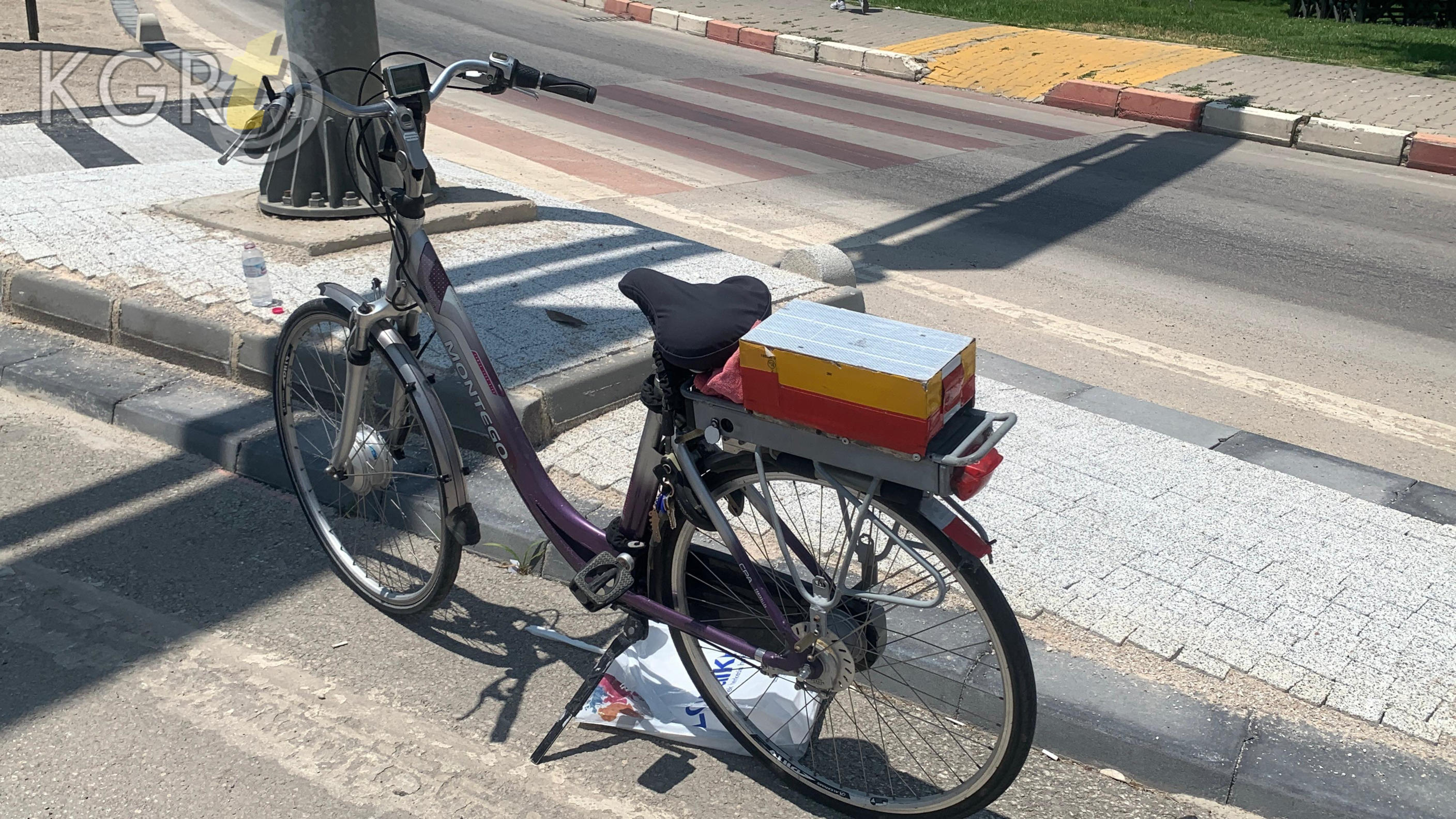 Karamanda Bisikletle Otomobil Carpisti Yasli Adam Yaralandi7