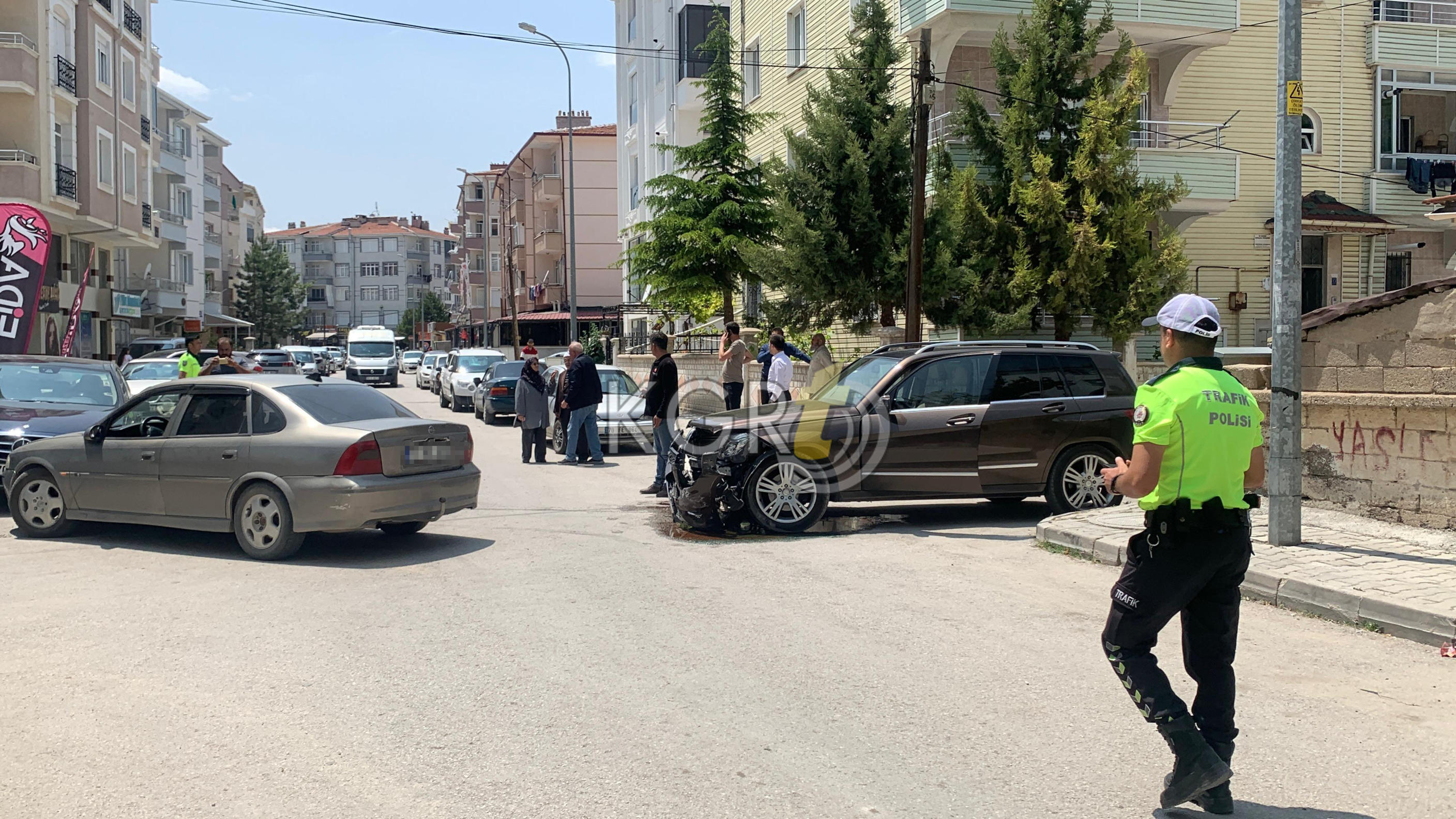 Karamanda Ciple Otomobil Carpisti 1 Yarali2