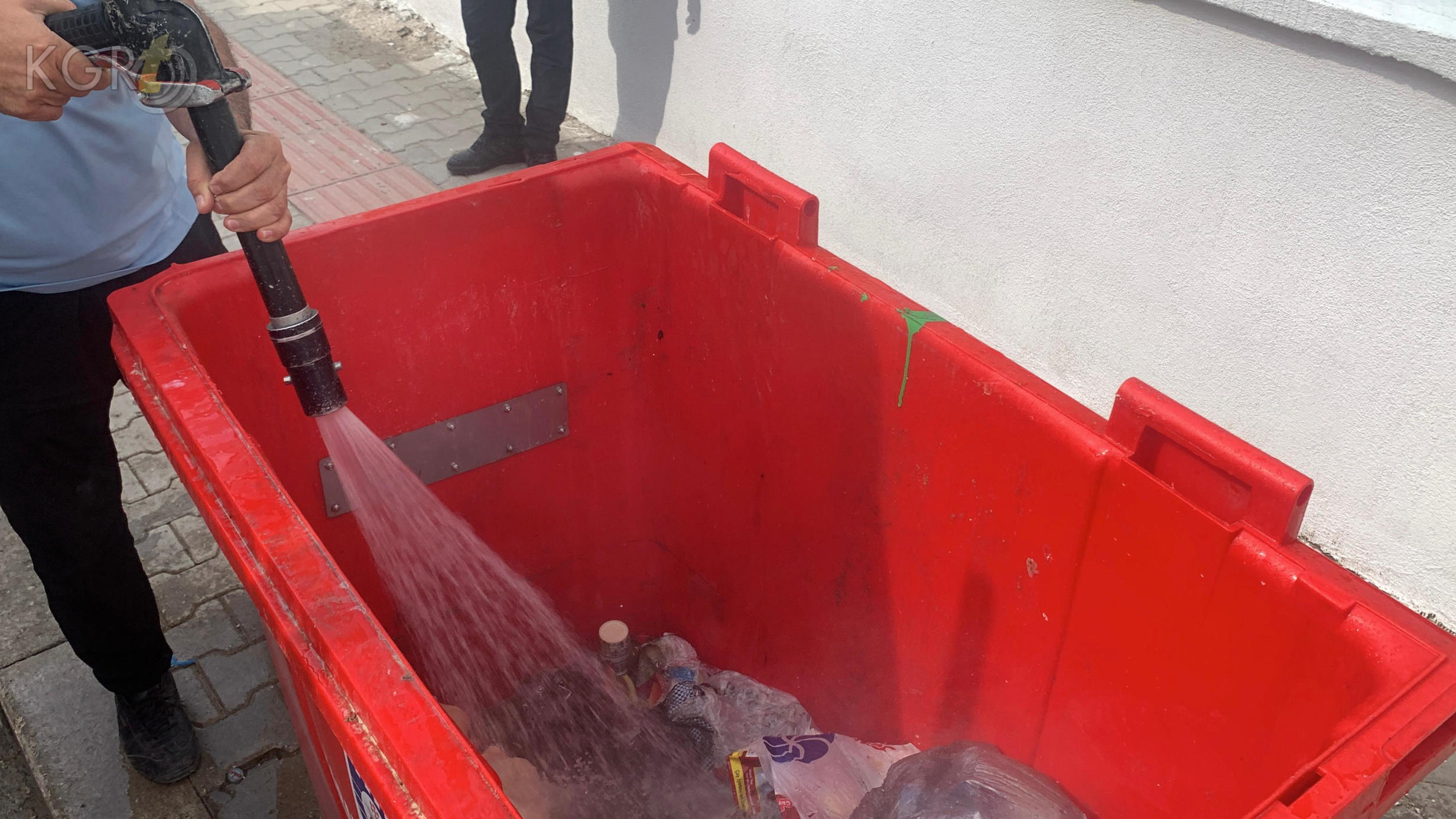 Karamanda Cop Yangini Itfaiyeyi Harekete Gecirdi1