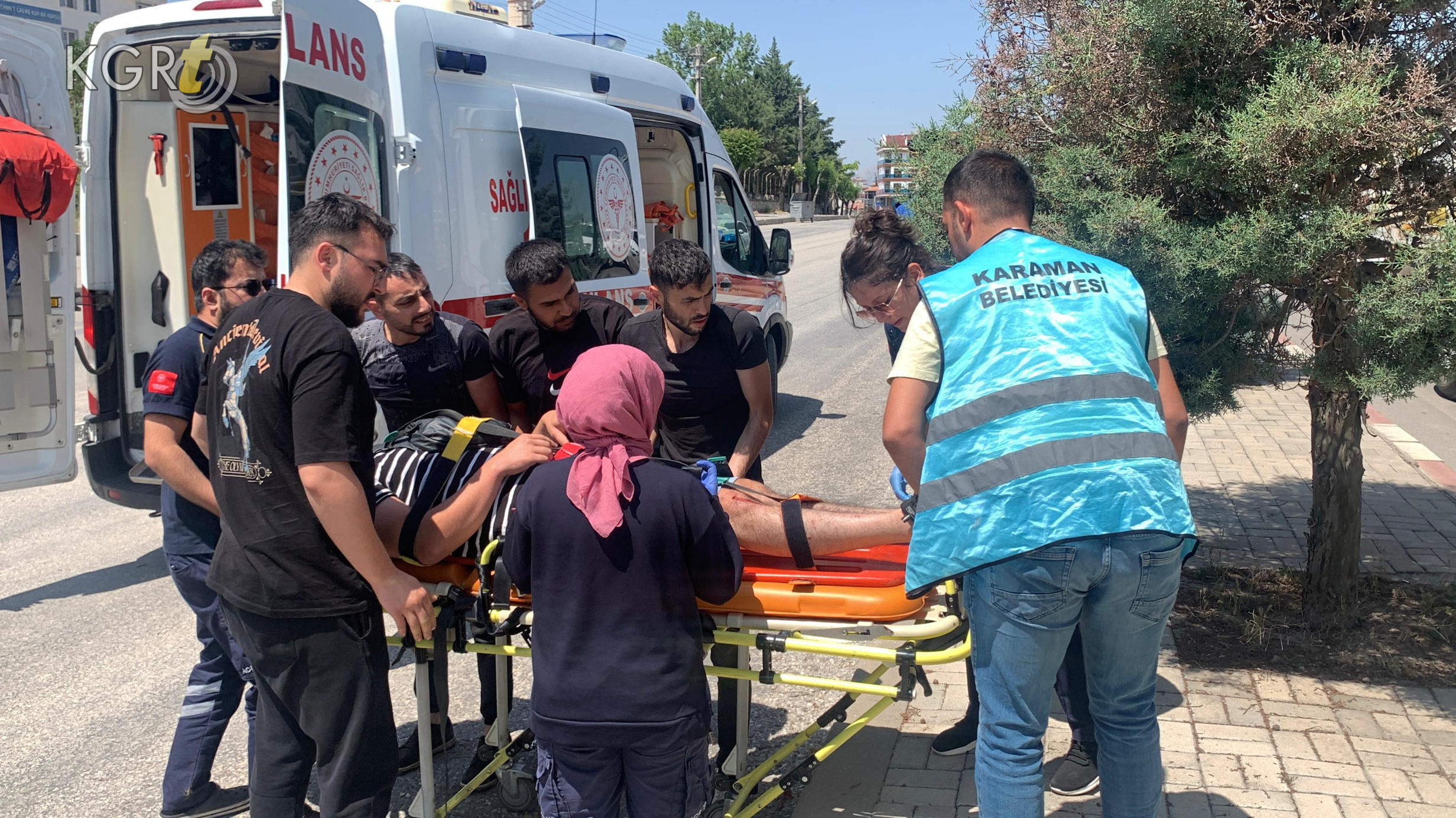 Karamanda Kaza Ustune Kaza Oldu 1 Yarali5