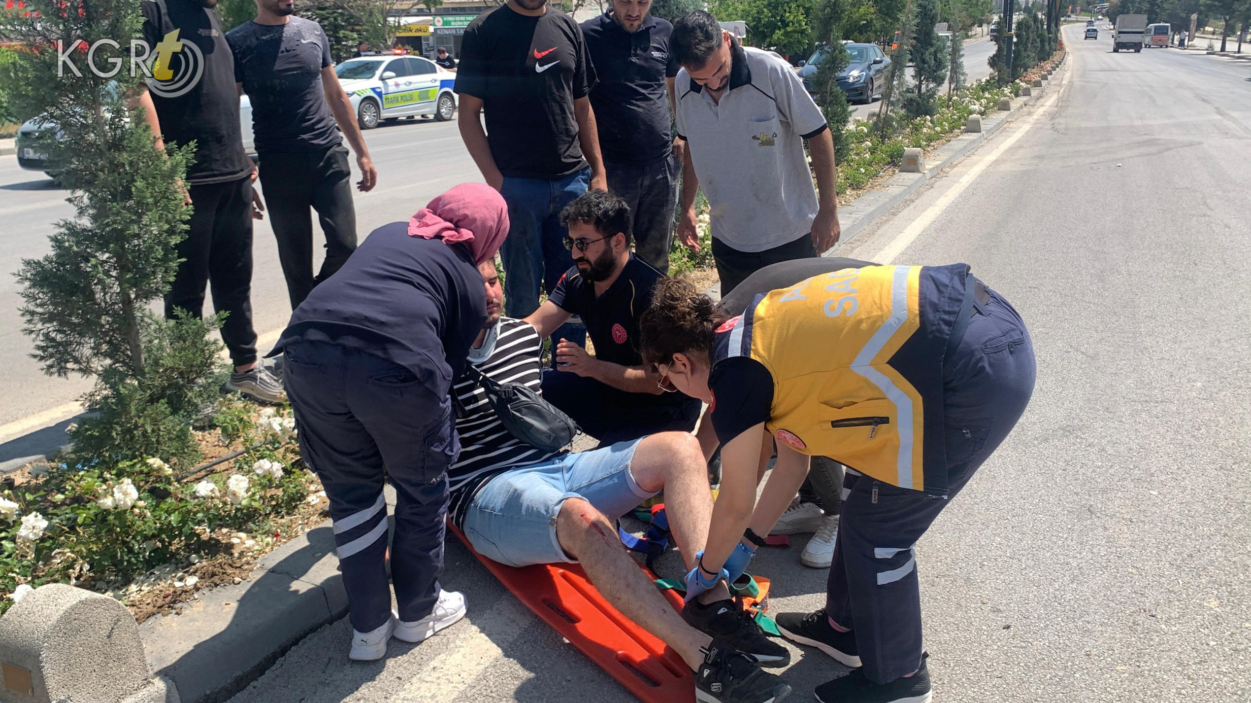 Karamanda Kaza Ustune Kaza Oldu 1 Yarali7