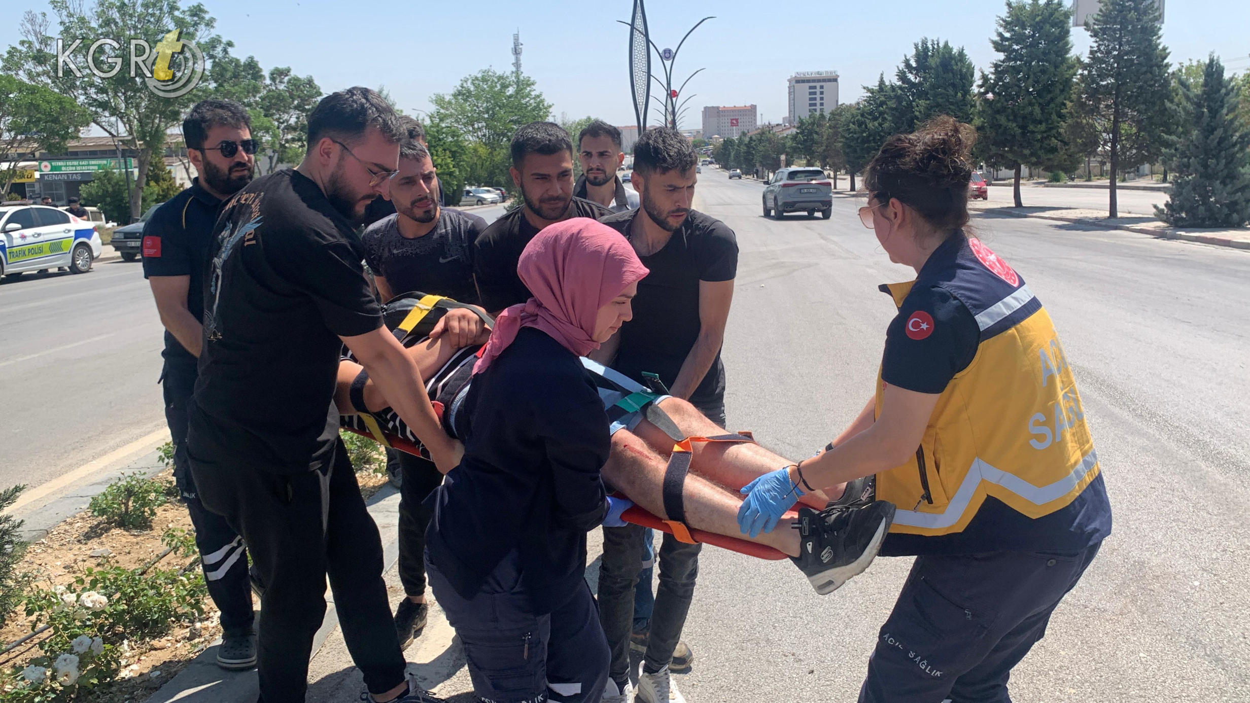 Karamanda Kaza Ustune Kaza Oldu 1 Yarali8