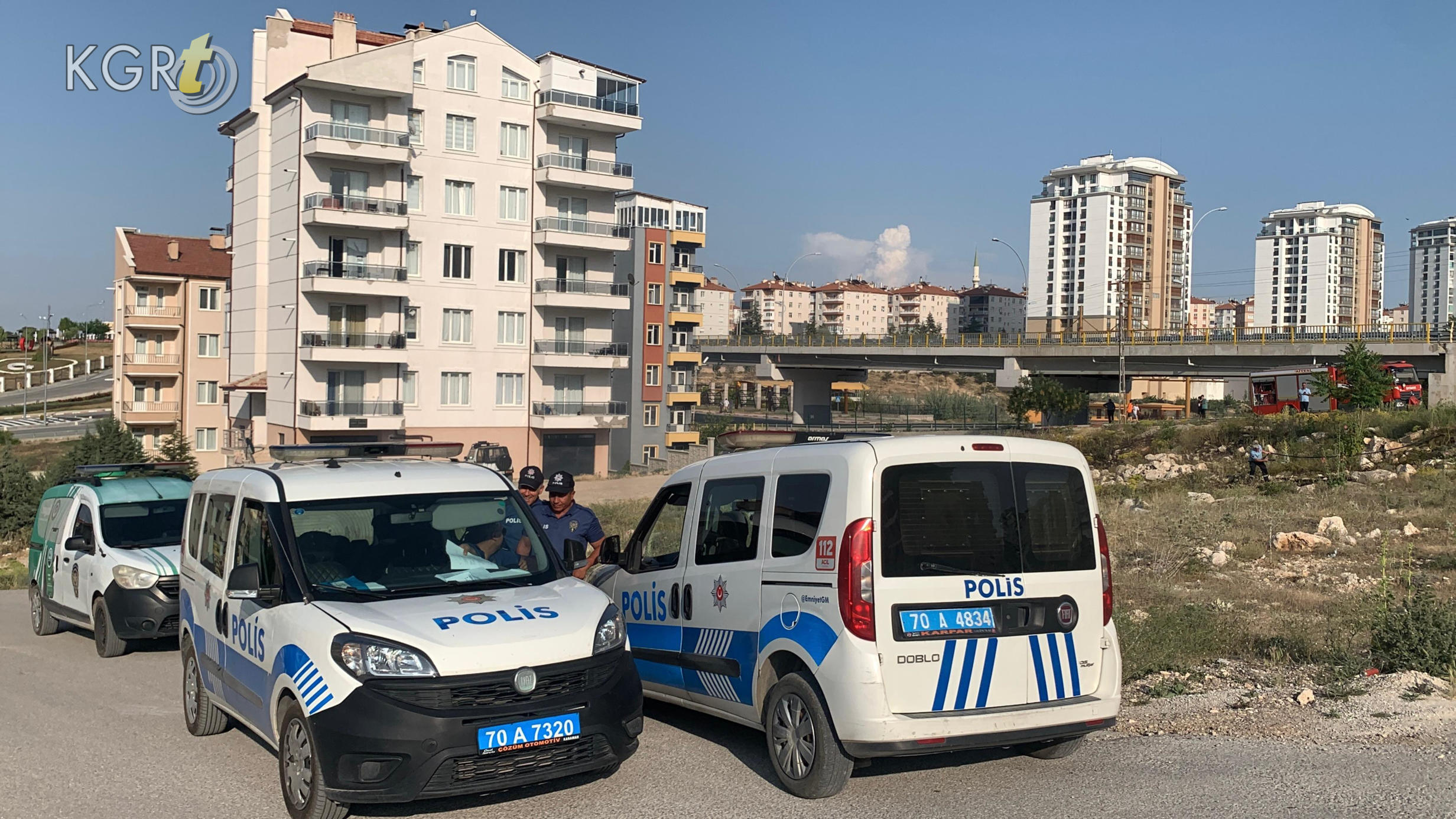 Karamanda Ot Yangini Evlere Sicramadan Sonduruldu1