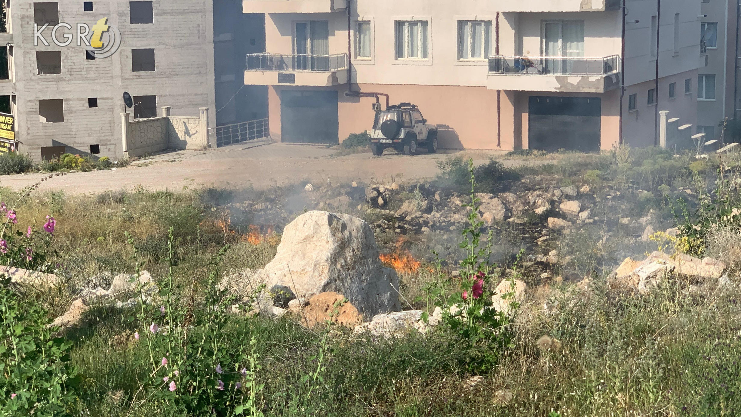 Karamanda Ot Yangini Evlere Sicramadan Sonduruldu10